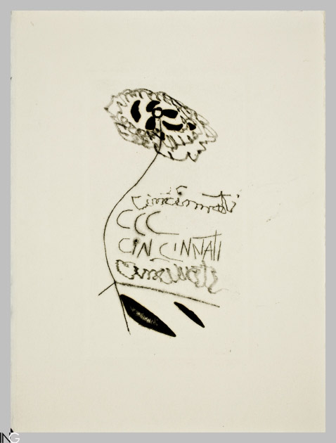 fiore (stampa) di Novelli Gastone (sec. XX)