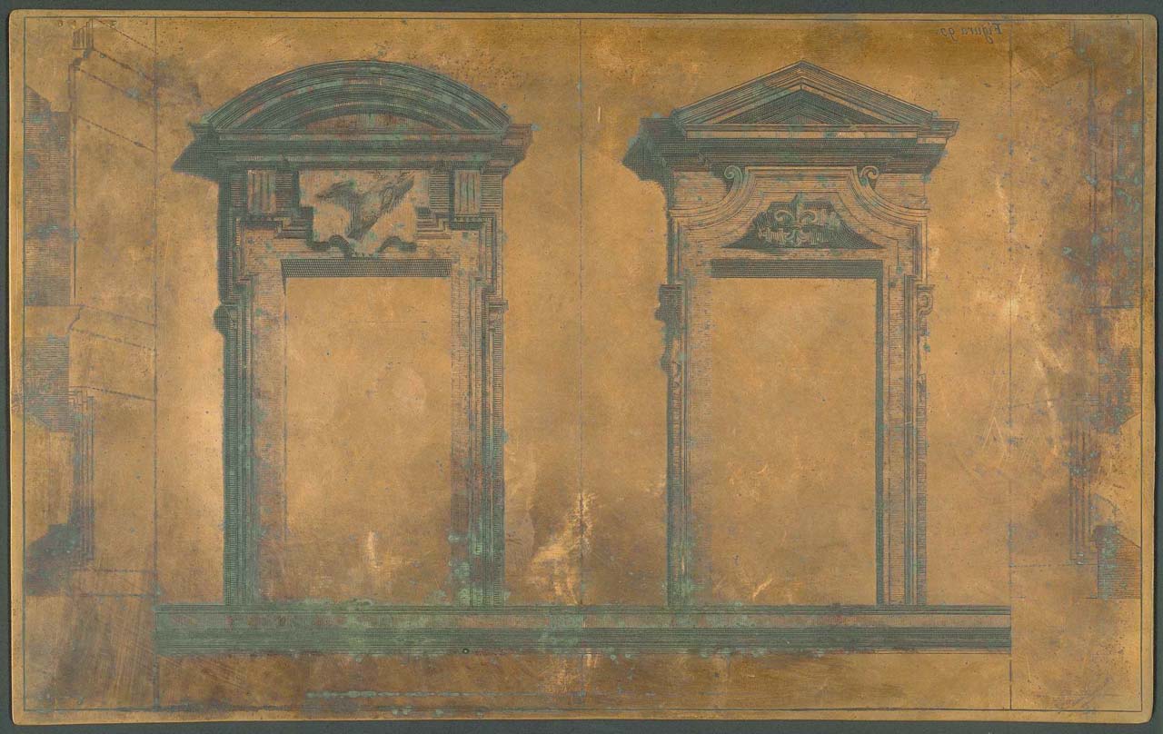 due finestre (matrice incisa) di Pozzo Andrea, Verkruys Theodore (sec. XVII)