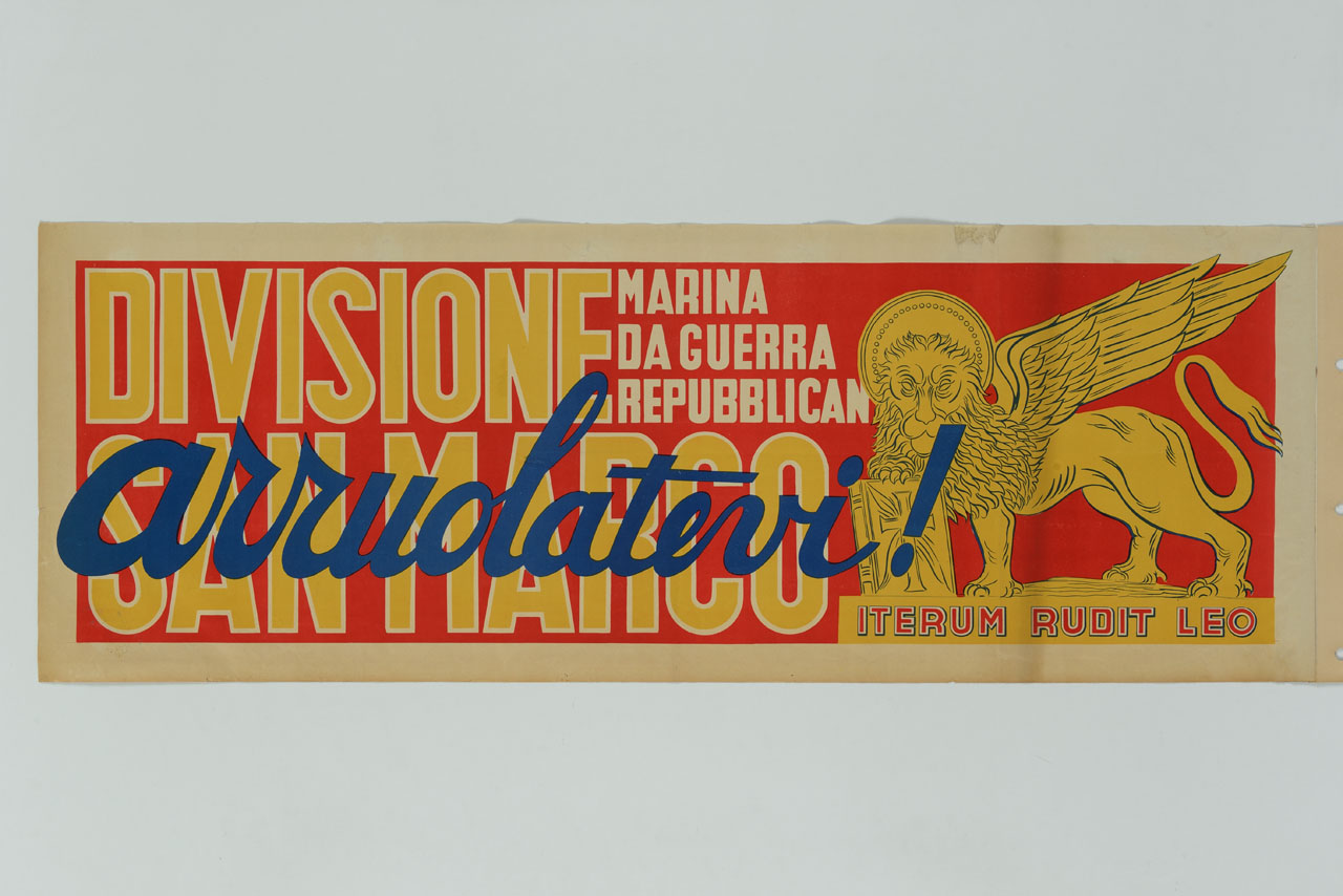 leone di San Marco (manifesto) - ambito italiano (sec. XX)