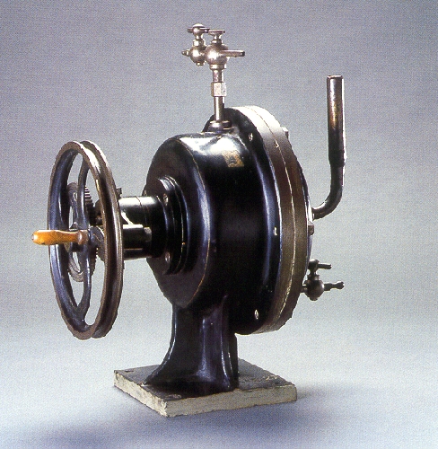 Pompa di gaede-cacciari (pompa, rotativa a mercurio)