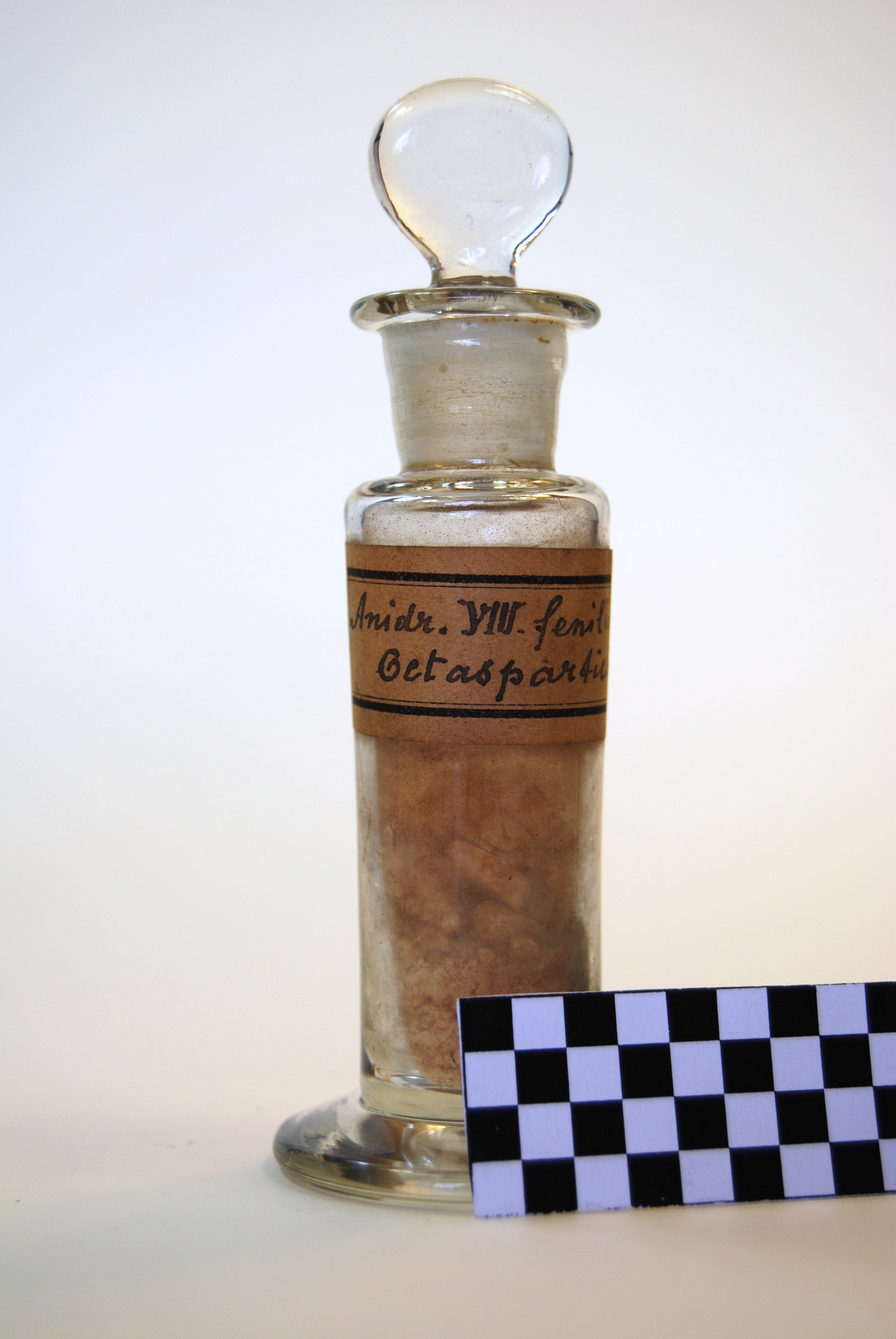 anidride VIII fenilidrazin-betaspartica (prodotto chimico, di sintesi) di Ugo Schiff (laboratorio) - scuola chimica fiorentina (metà/ inizio XIX/ XX)