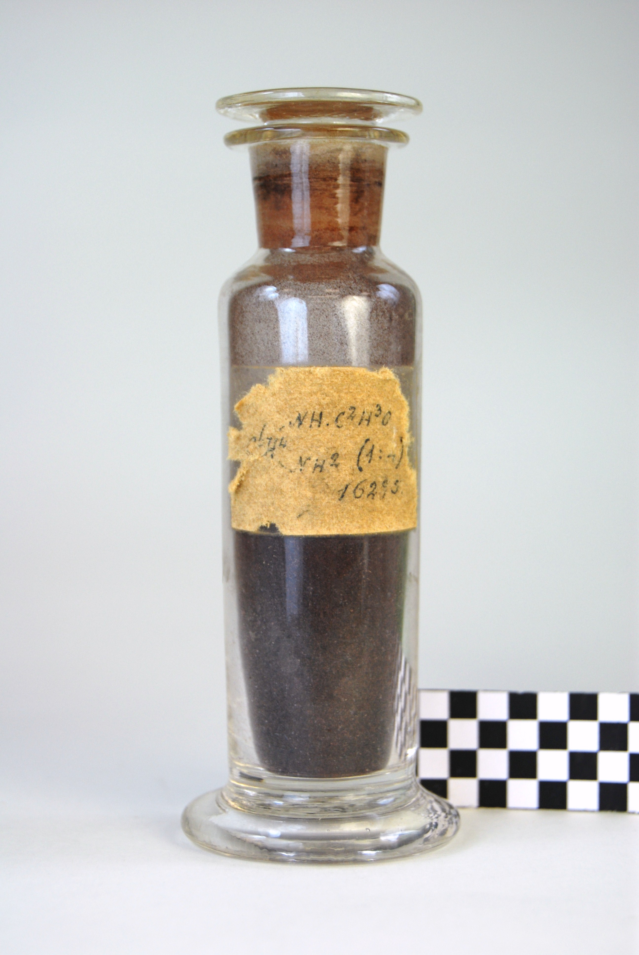 NH-C2H3-OH (prodotto chimico, di sintesi) di Ugo Schiff (laboratorio) - scuola chimica fiorentina (metà/ inizio XIX/ XX)