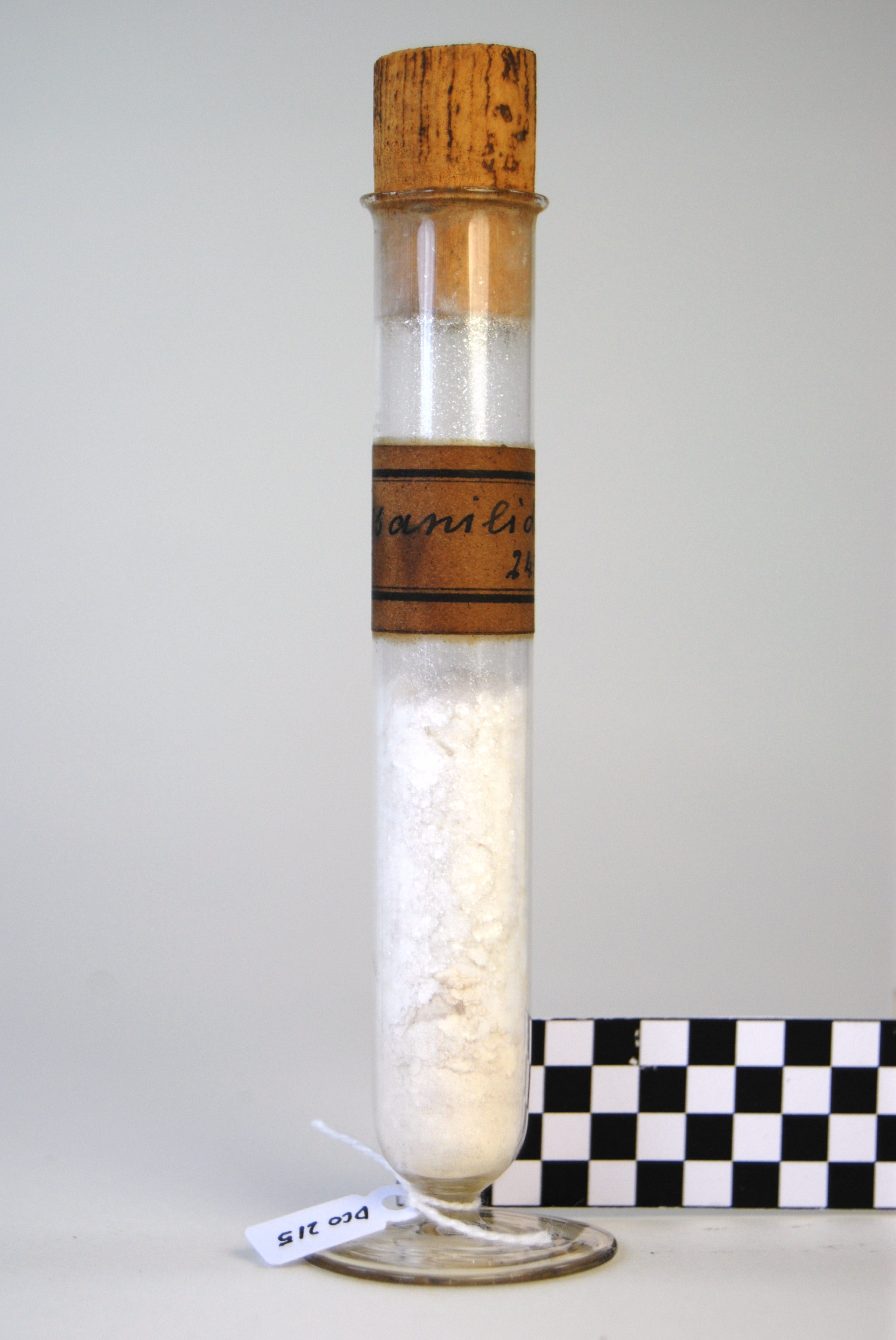 ossanilide (prodotto chimico, di sintesi) di Ugo Schiff (laboratorio) - scuola chimica fiorentina (metà/ inizio XIX/ XX)