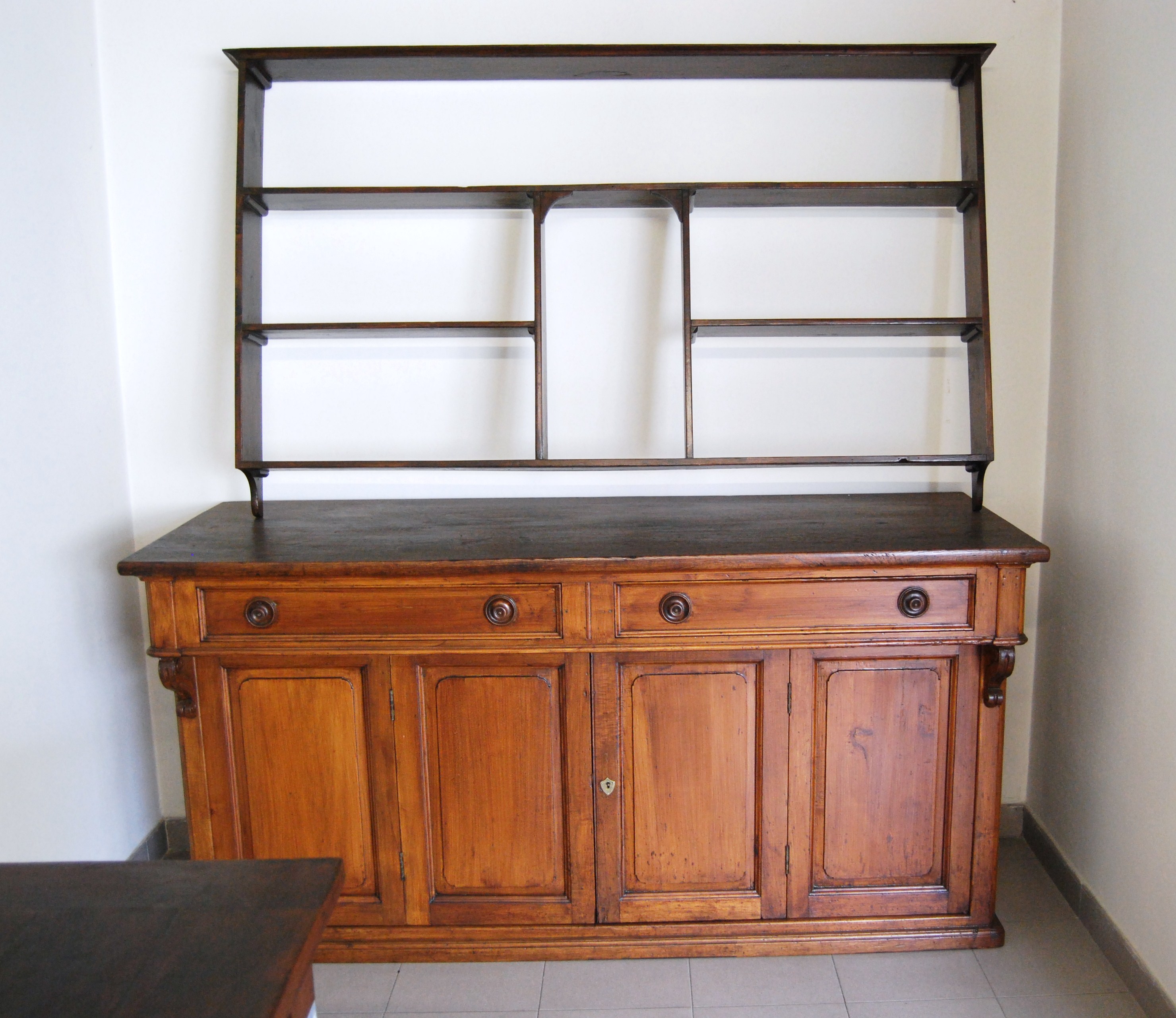 tavolo per esperienze di laboratorio di Ugo Schiff (laboratorio) - scuola chimica fiorentina (metà/ inizio XIX/ XX)