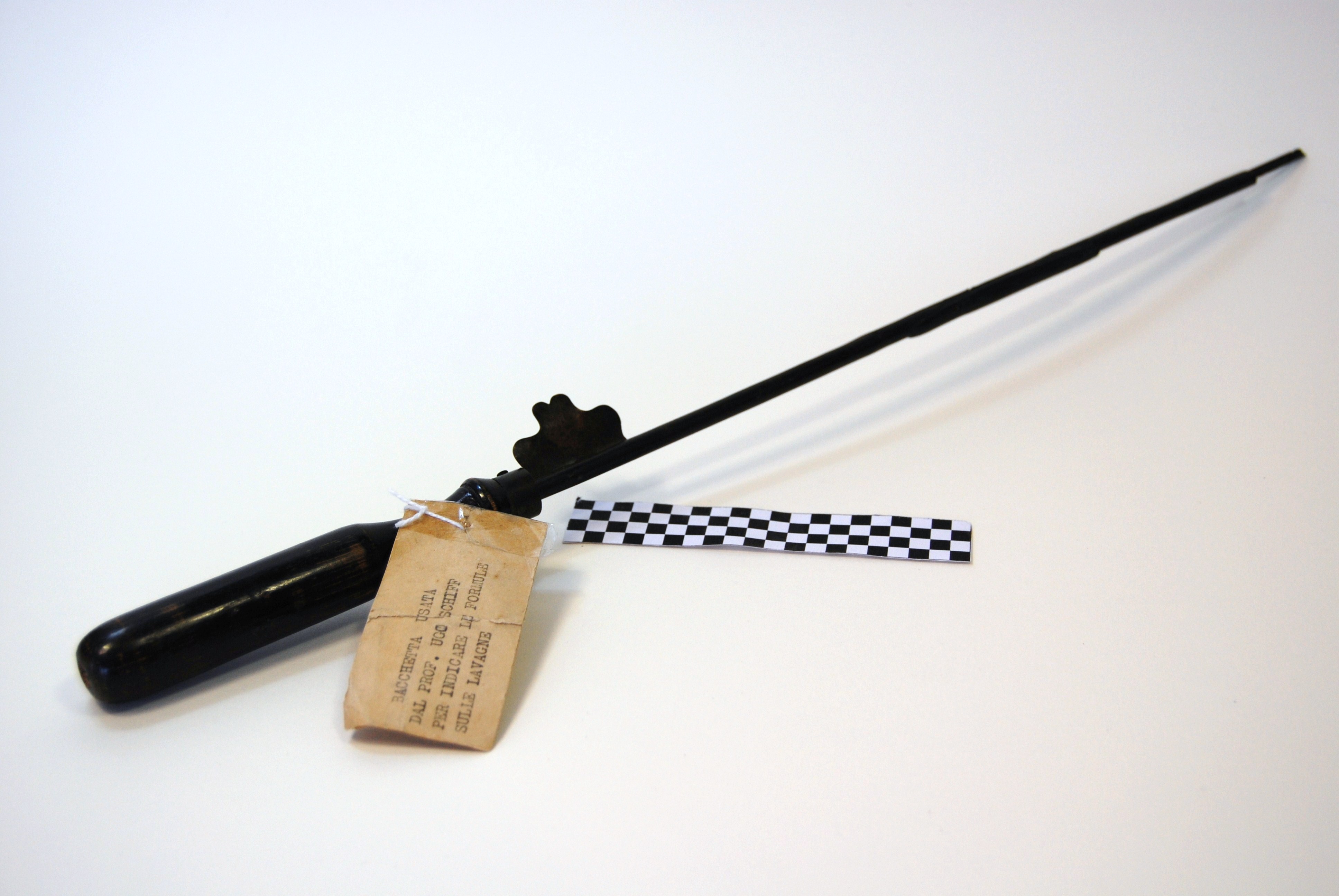 bacchetta estensibile (bacchetta) di Ugo Schiff (laboratorio) - scuola chimica fiorentina (metà/ inizio XIX/ XX)