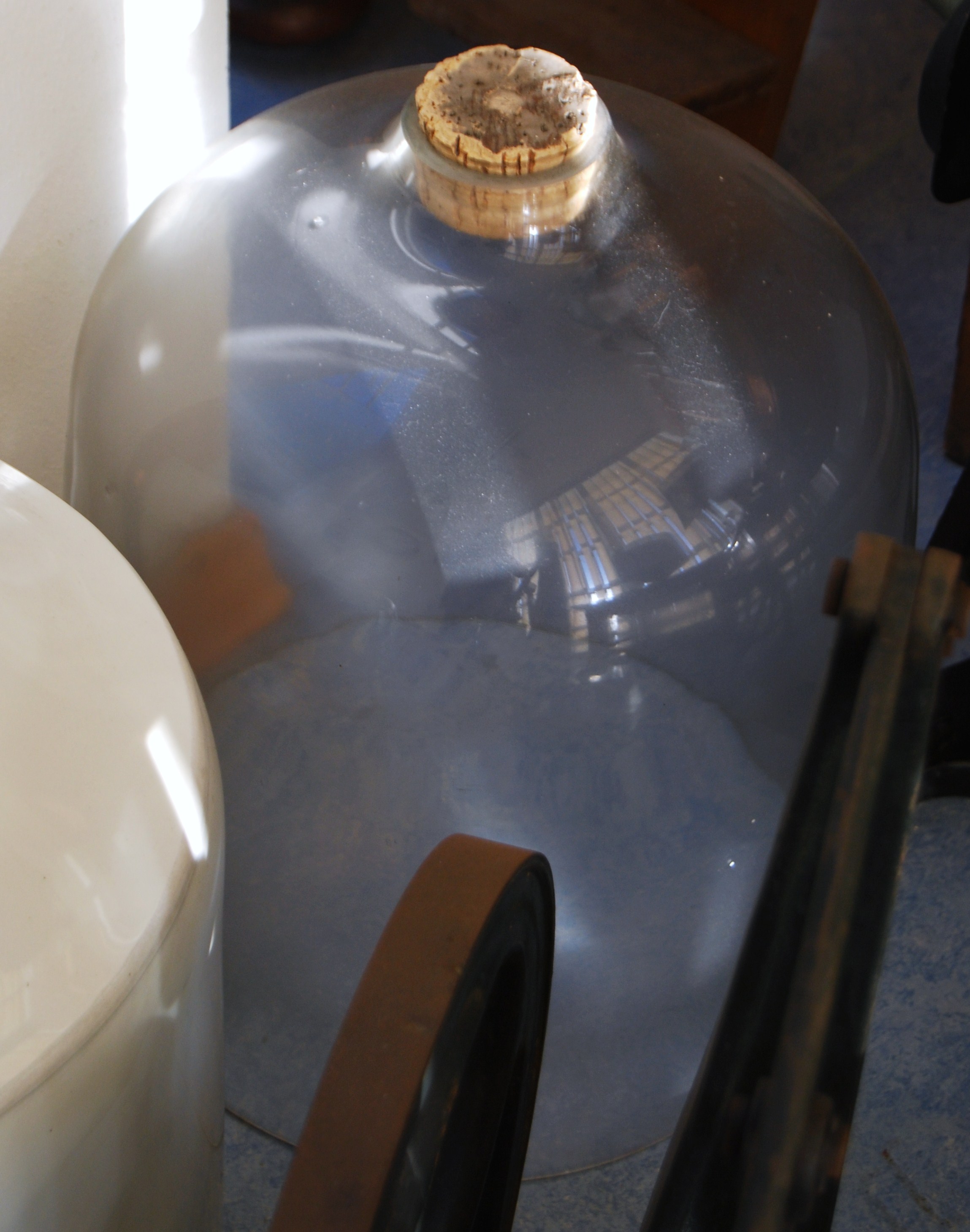 campana di Ugo Schiff (laboratorio) - scuola chimica fiorentina (metà/ inizio XIX/ XX)