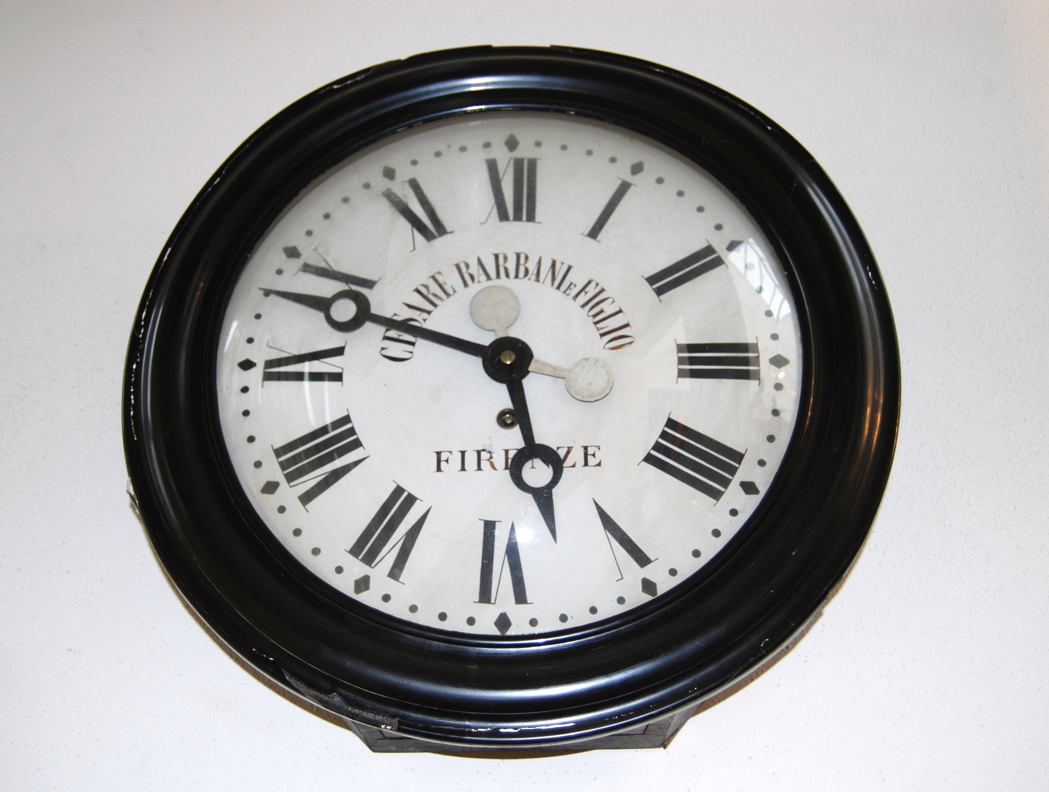 orologio, da parete - scuola chimica fiorentina (seconda metà XIX)
