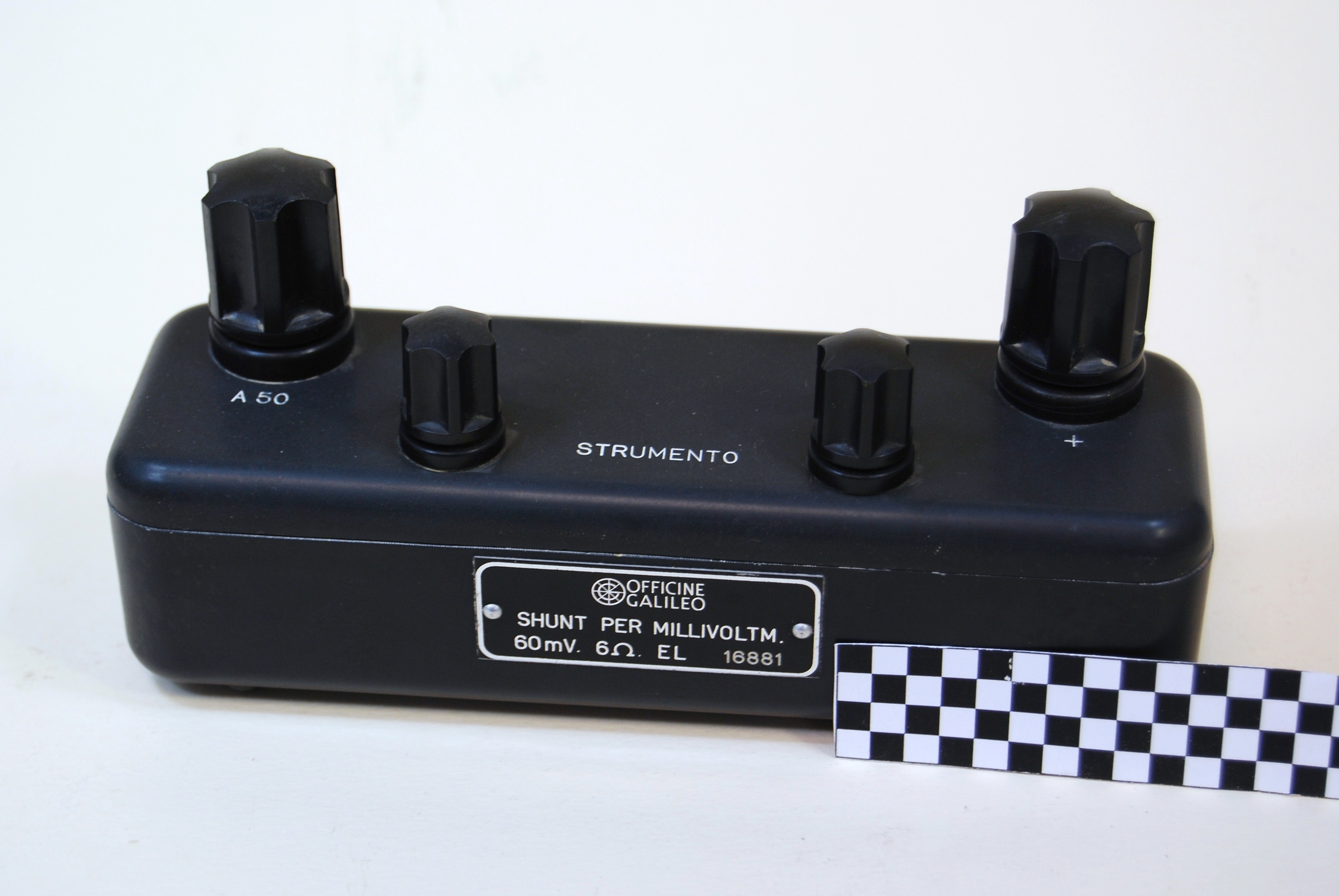 shunt, per millivoltmetro (XX)