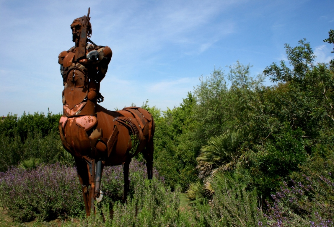 Chirone (scultura) di Alò Patrick (sec. XXI)