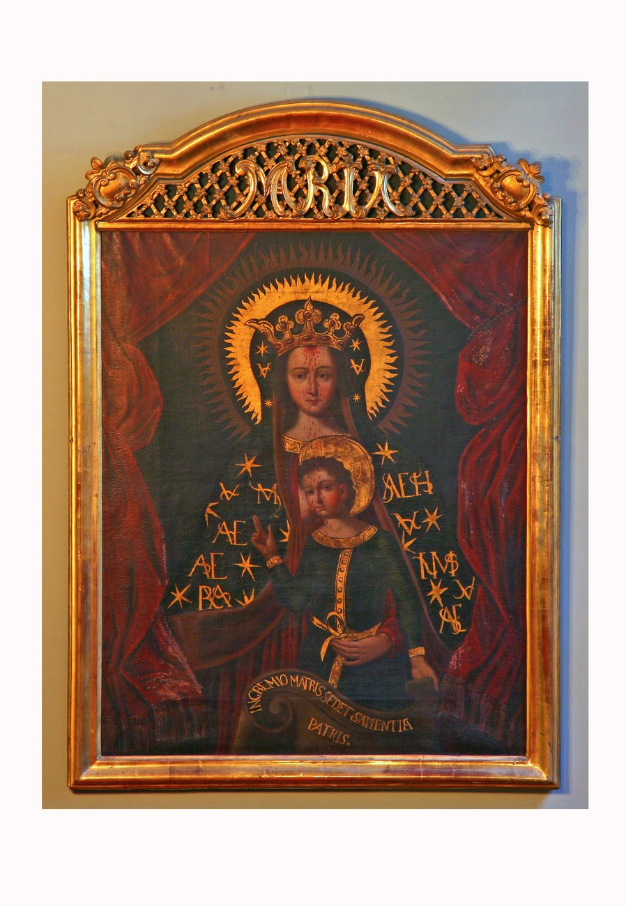 Madonna del Sangue, Madonna con Bambino (dipinto) - ambito Europa nord-orientale (sec. XVII/XIX)