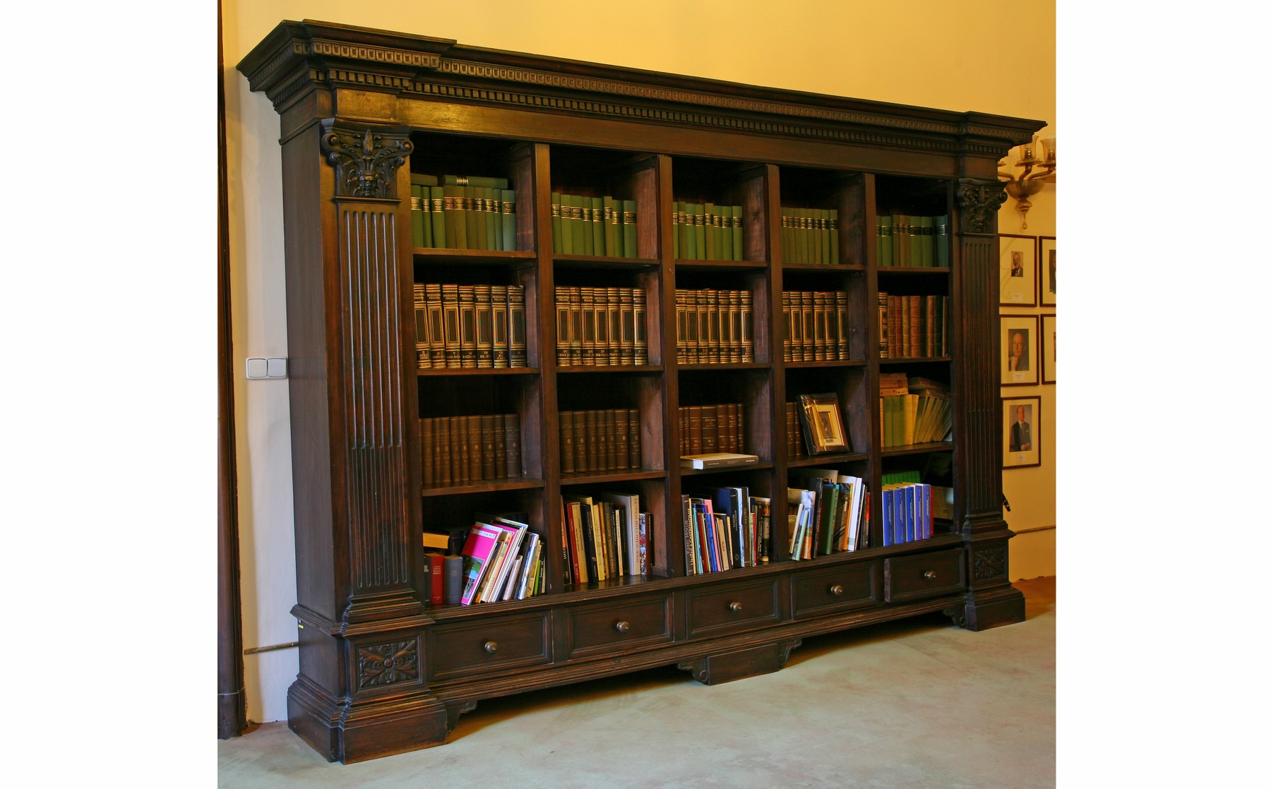 libreria, coppia - ambito italiano (prima metà XIX secolo)