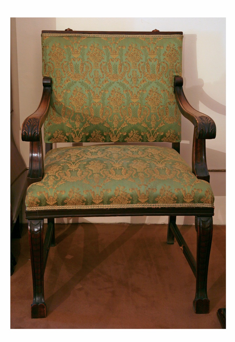 poltrona - ambito inglese (XIX secolo)