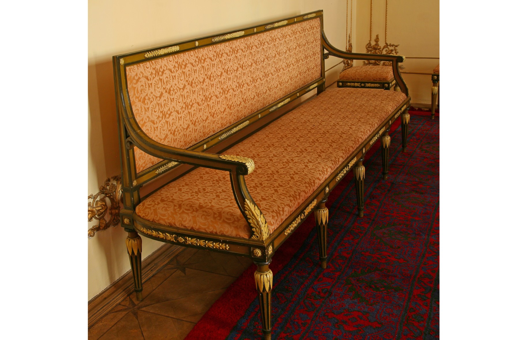 divano, coppia - ambito praghese (seconda metà XVIII secolo)