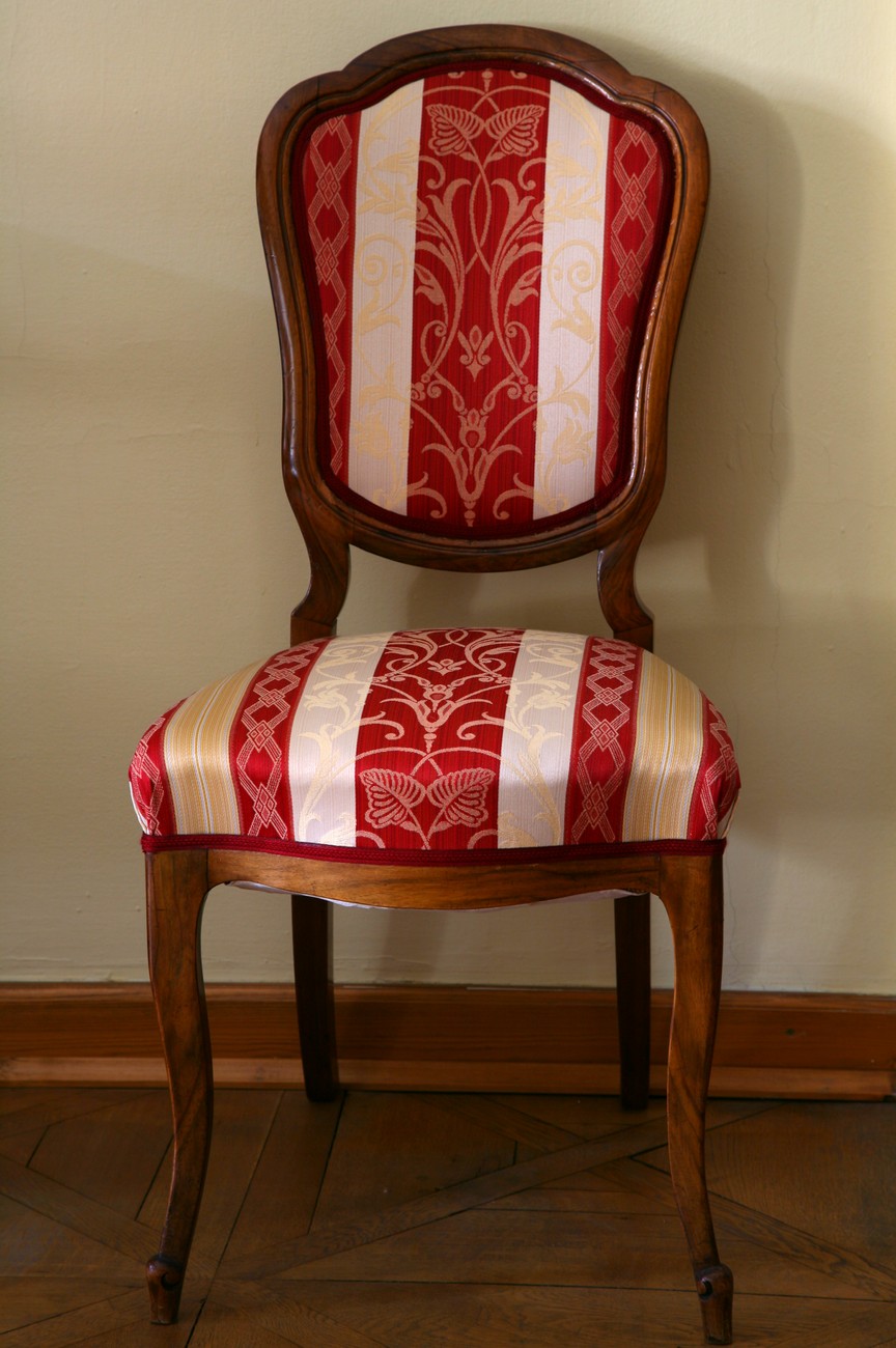 sedia, coppia - ambito italiano (inizio sec. XIX)