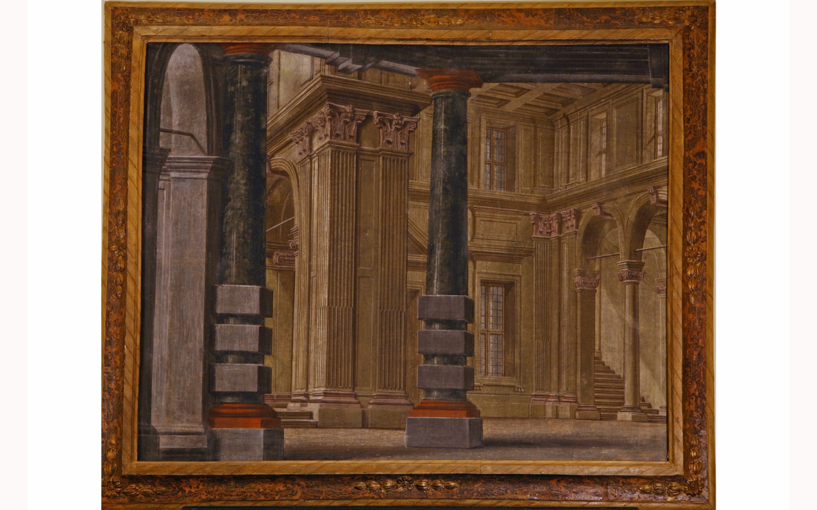 Architettura, Architettura (dipinto) di Orlandi Stefano (attribuito) (metà sec. XVIII)