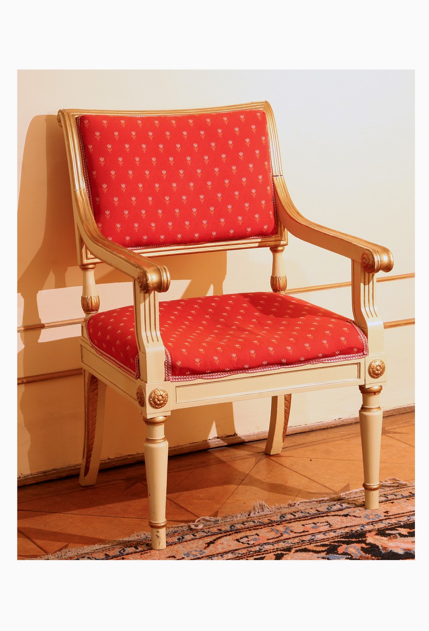 poltroncina, serie - ambito praghese (ultimo quarto sec. XVIII)