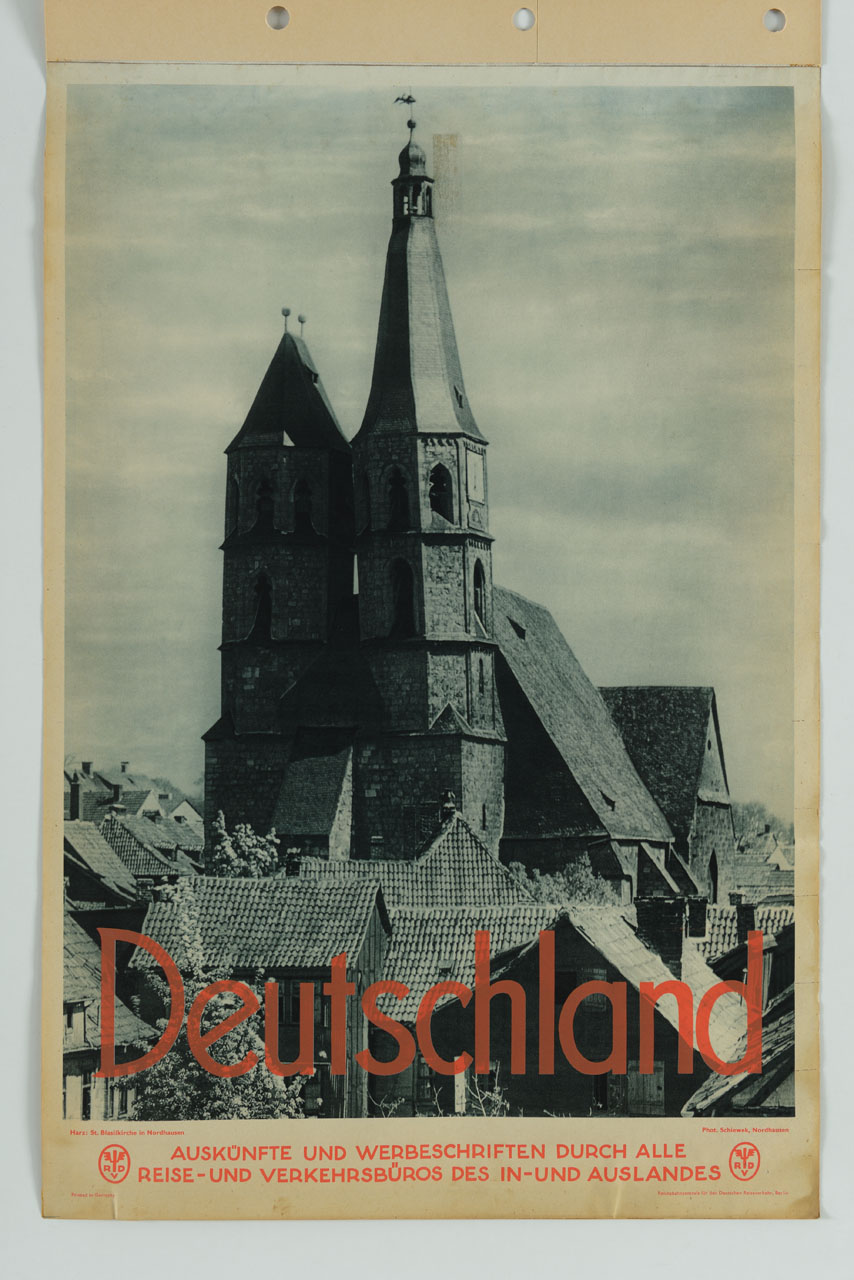chiesa di San Biagio a Nordhausen (manifesto) - ambito tedesco (metà sec. XX)