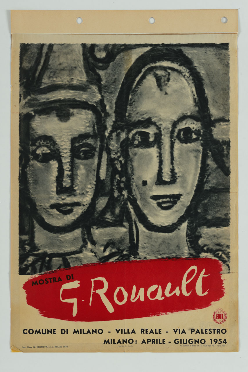 ritratti di donne (locandina) - ambito milanese (sec. XX)