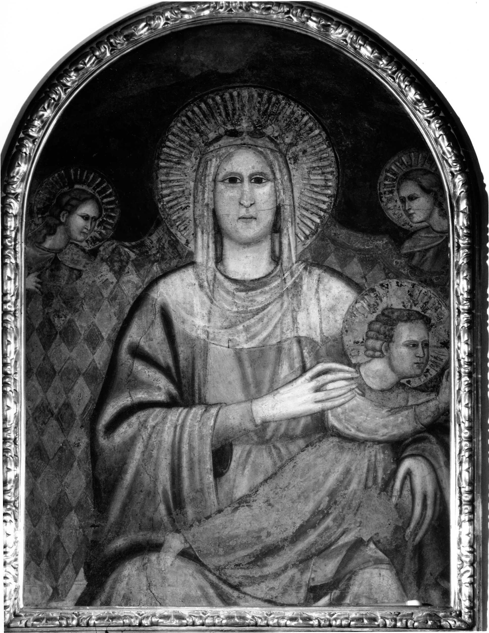Madonna con Bambino e angeli (dipinto) di Maestro della Santa Cecilia (fine/ inizio secc. XIII/ XIV)