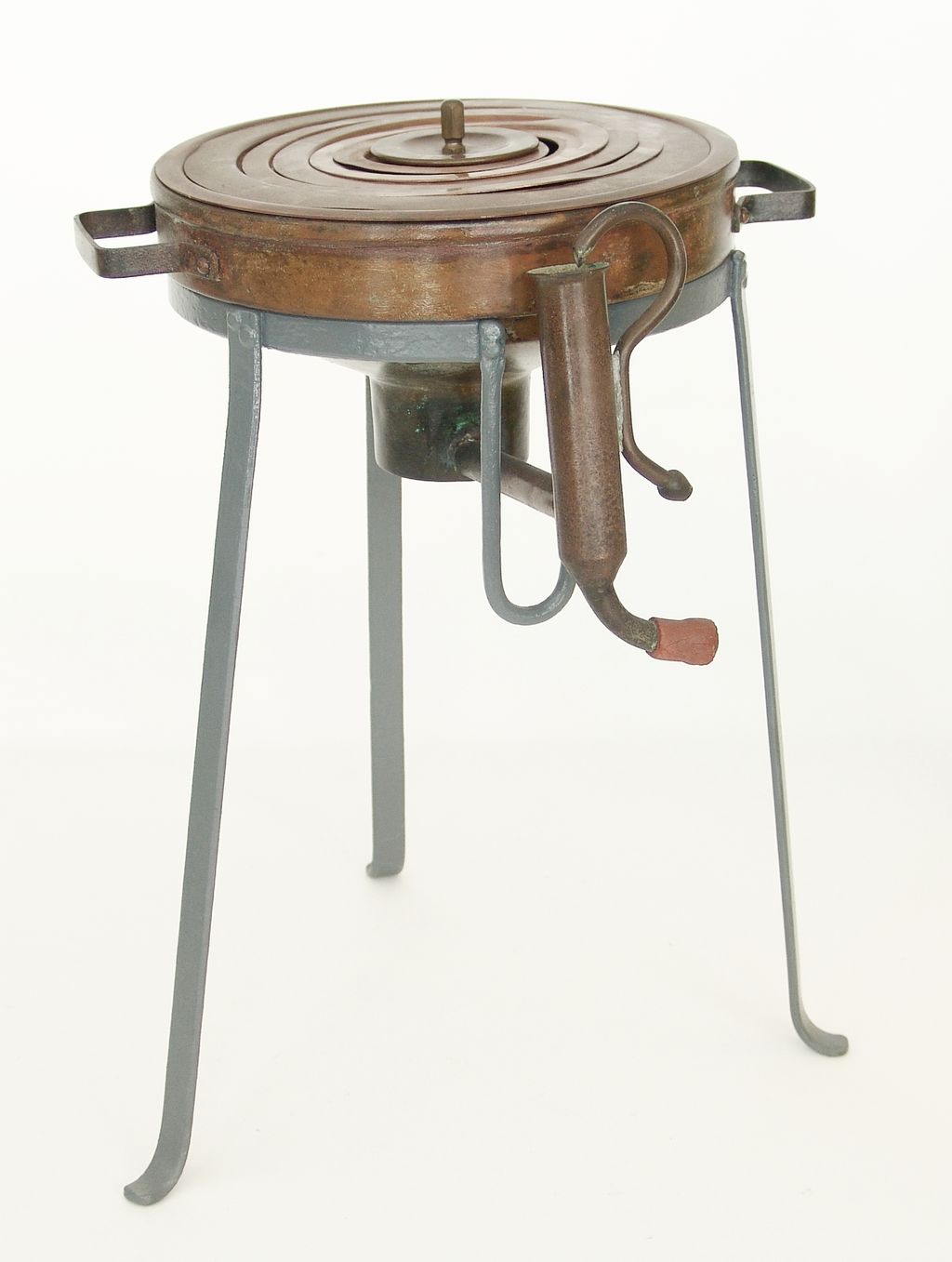 bagnomaria, conico su treppiedi (sec. XX)