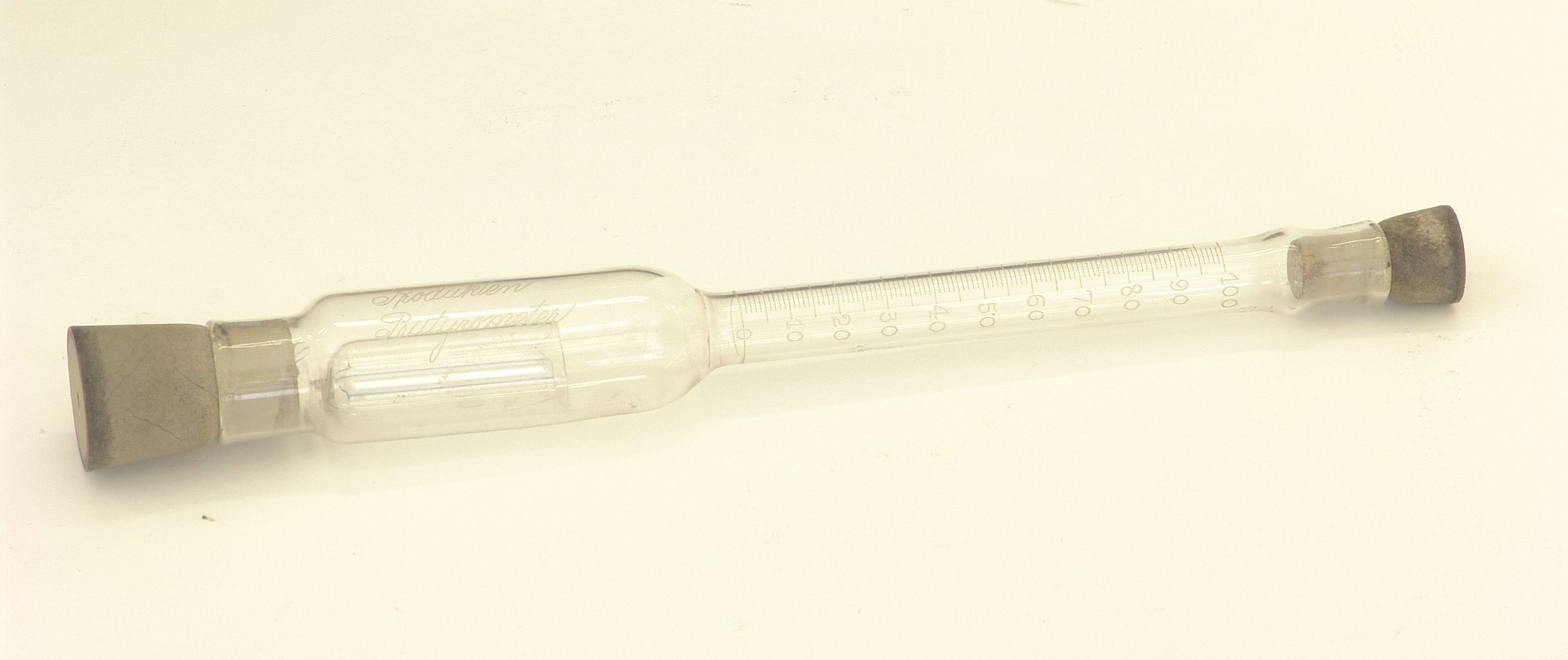 butirrometro, per crema secondo Roeder di Roeder,  (sec. XX)