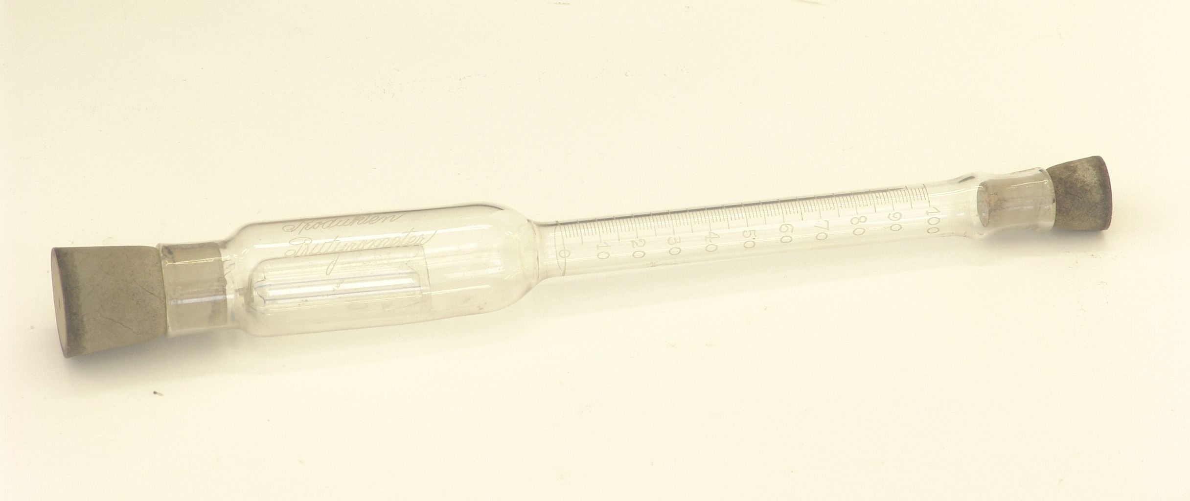 butirrometro, per crema secondo Roeder di Roeder,  (sec. XX)