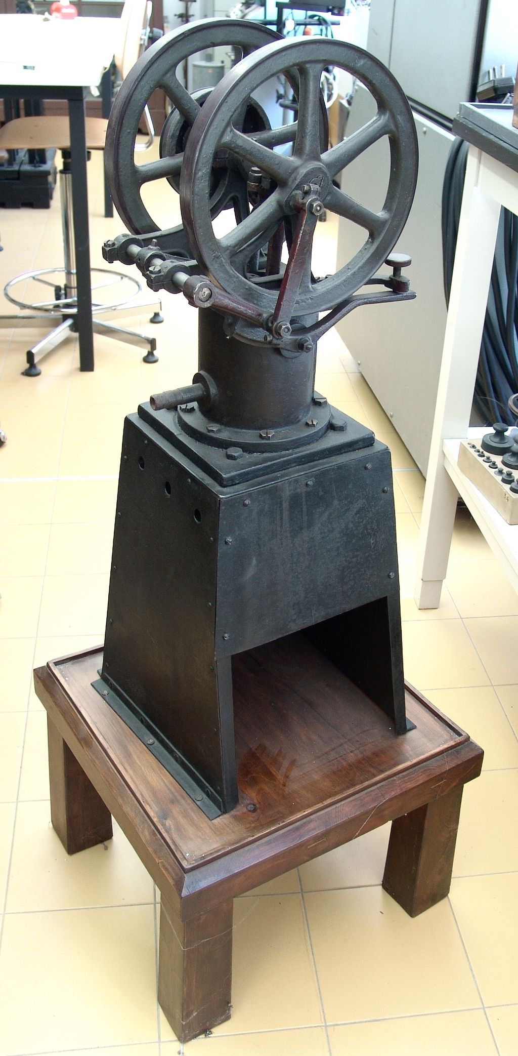 motore, di Heinrich ad aria calda di ,  (sec. XIX)