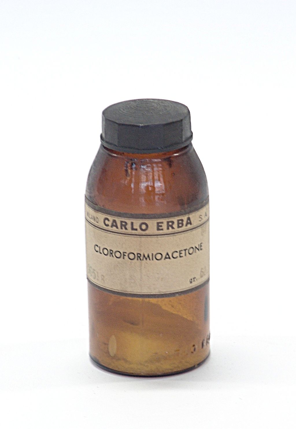 bottiglia, con cloroformio acetone (sec. XX)