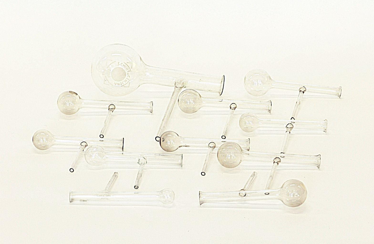 pallone, a bolla per distillazione frazionata (sec. XX)