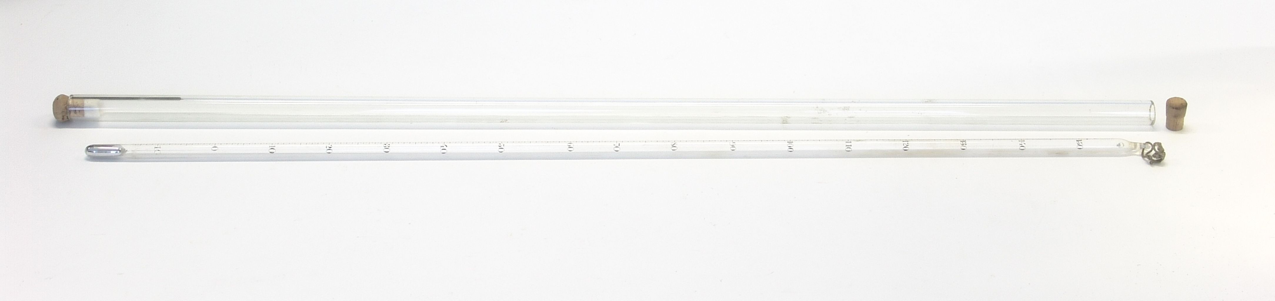 termometro, a mercurio di precisione (sec. XIX)