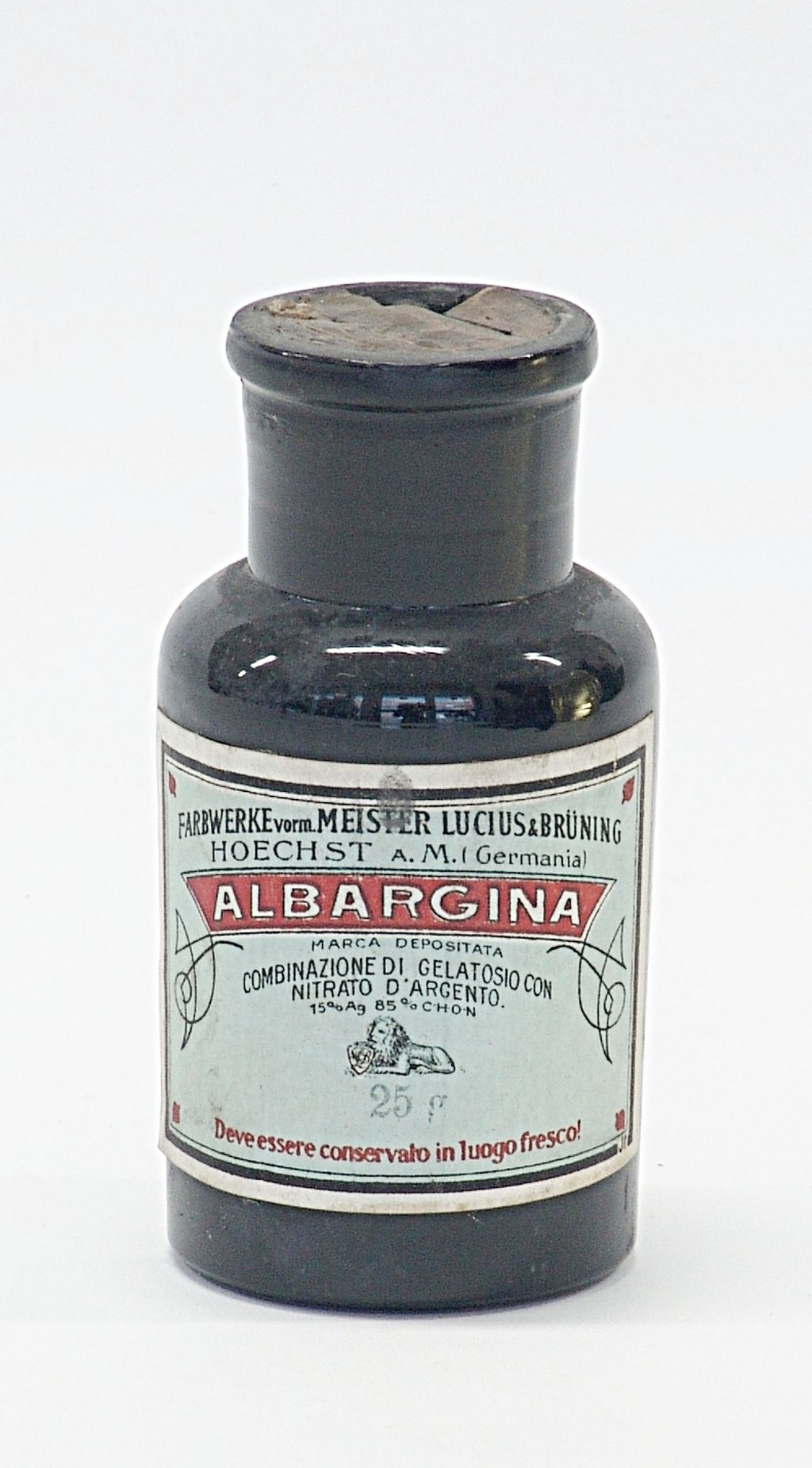 farmaco, storico "Albargina" (sec. XX)