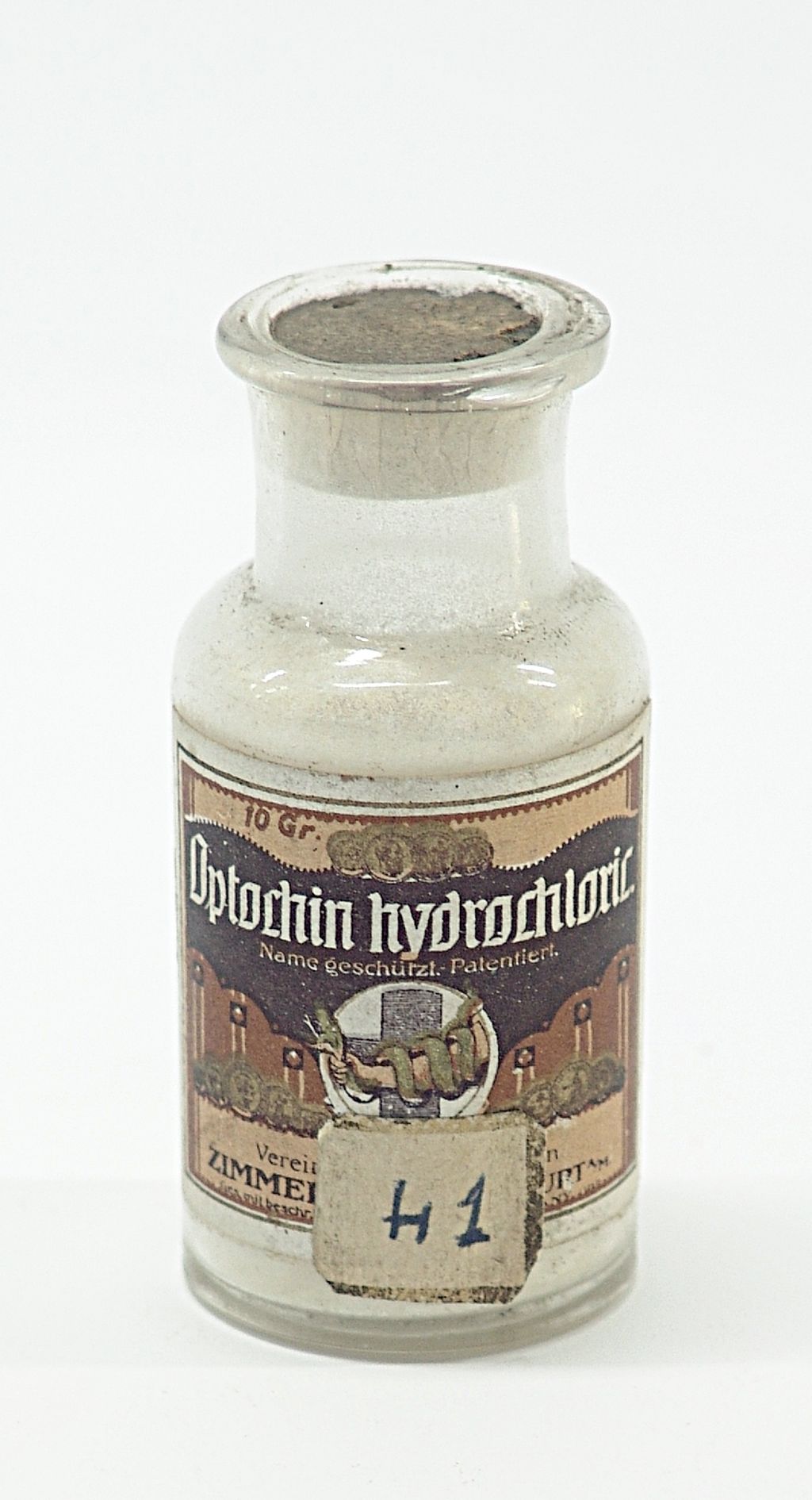 farmaco, storico "Optochin Hydrochloric" (sec. XX)