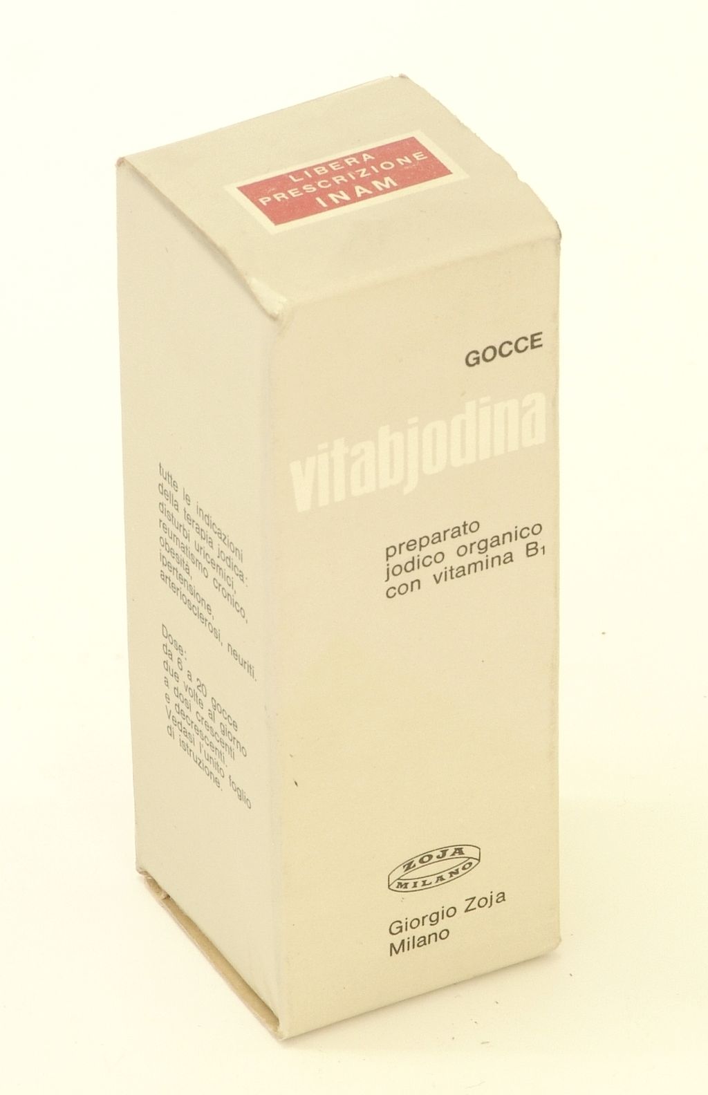 farmaco, storico "Vitabjodina" (sec. XX)
