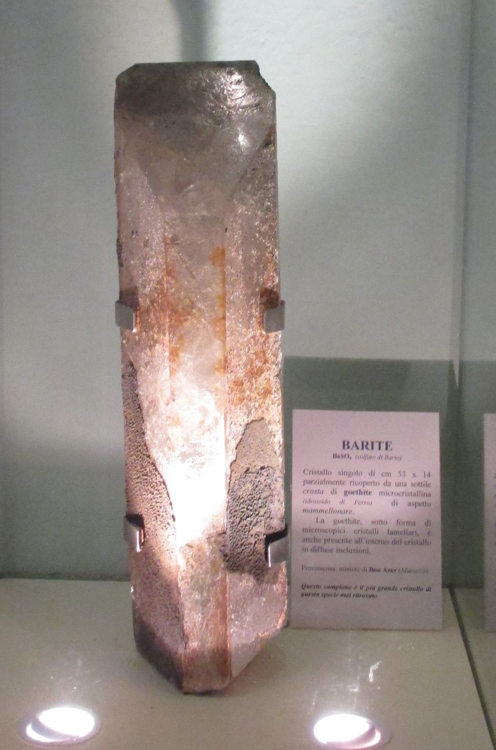 Barite (esemplare)