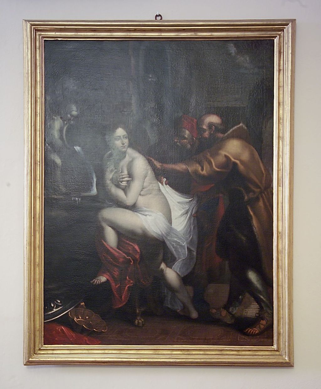 Susanna e i vecchi (dipinto) - ambito italiano (sec. XVII)