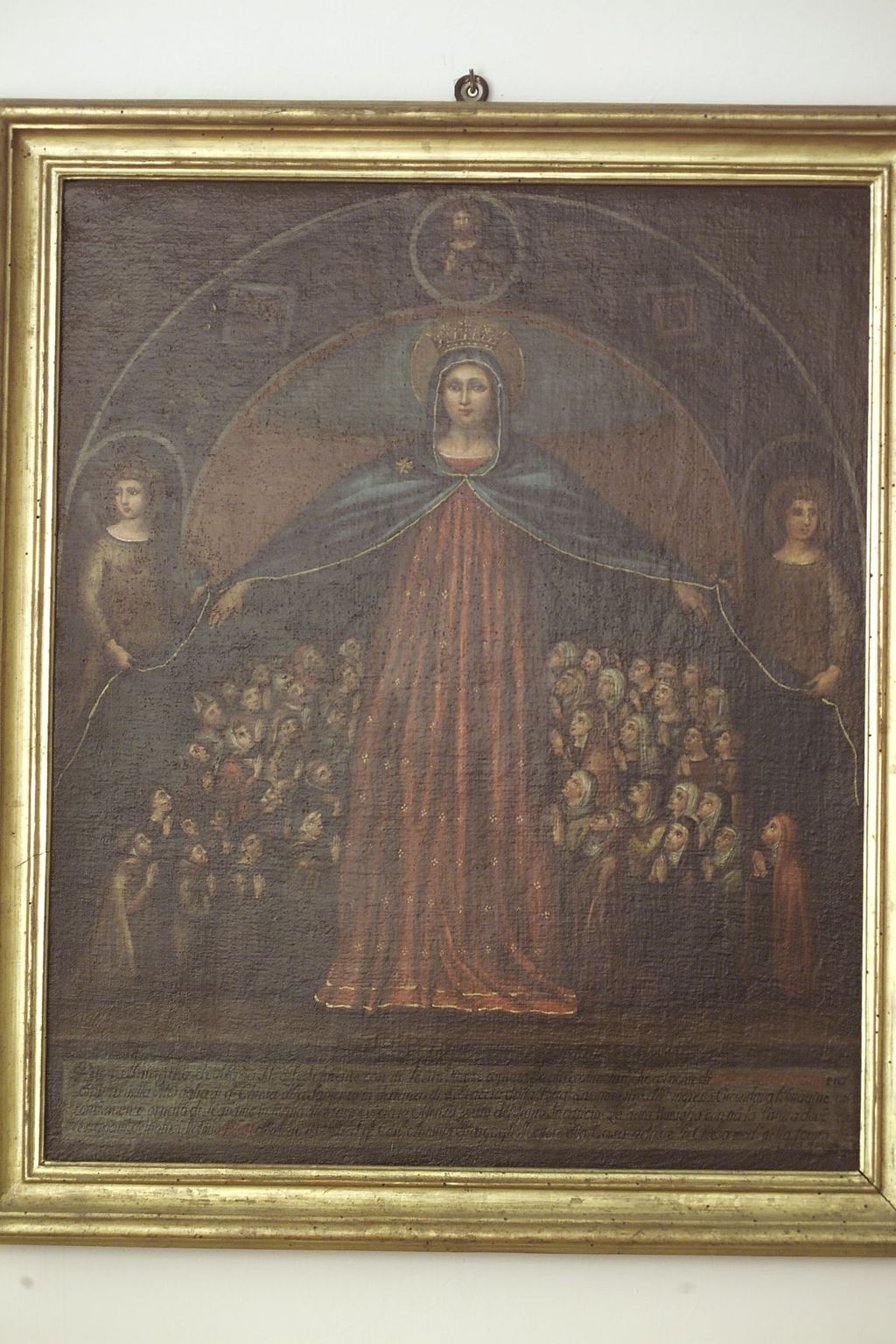 Madonna della Misericordia (dipinto) - ambito senese (seconda metà sec. XVIII)