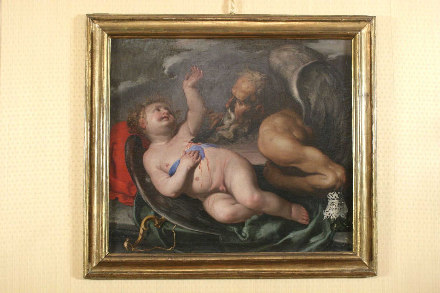 allegoria del Tempo (dipinto) di Mei Bernardino (sec. XVII)