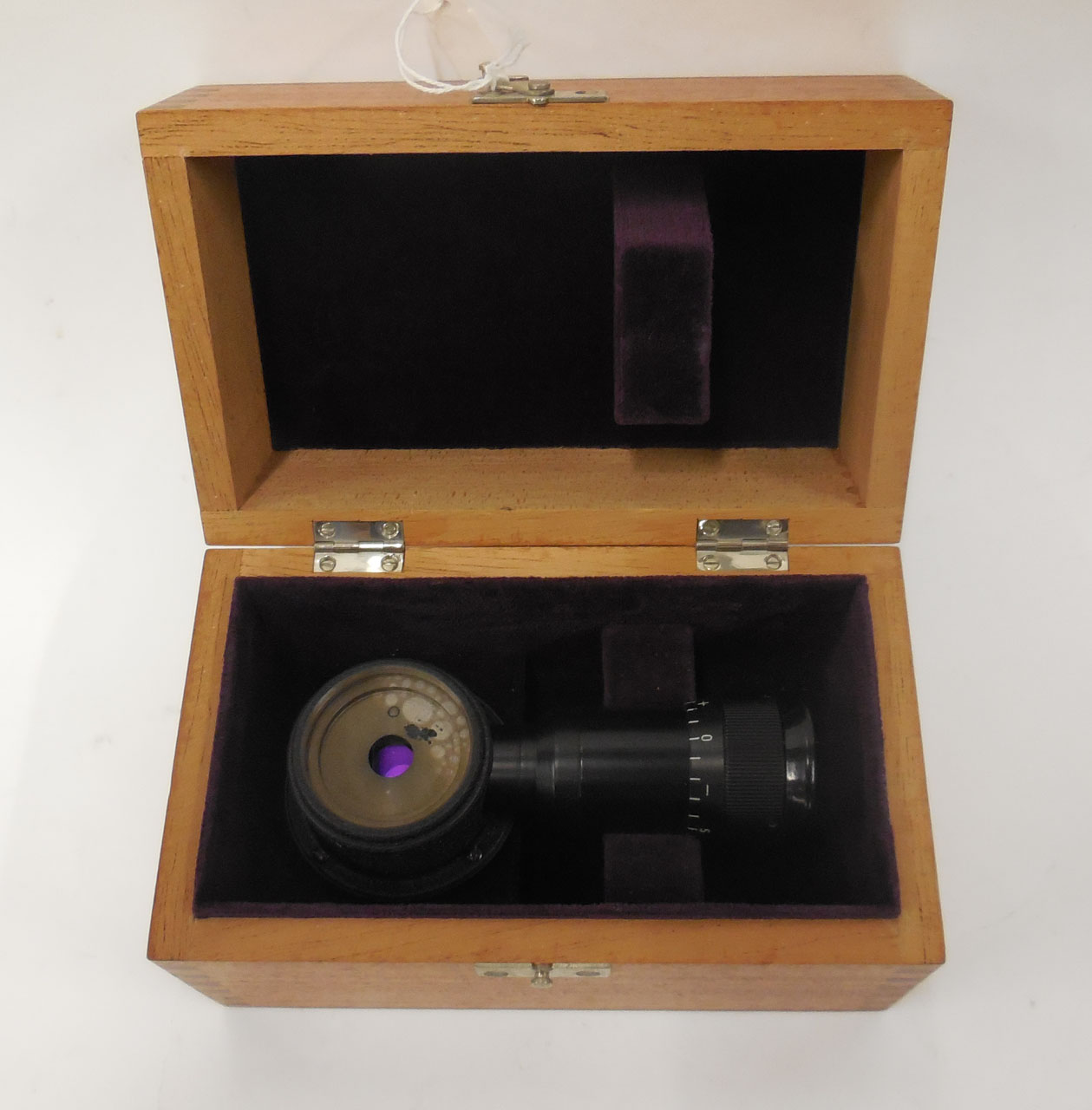 oculare, micrometrico con prisma a visione laterale (sec. XX)