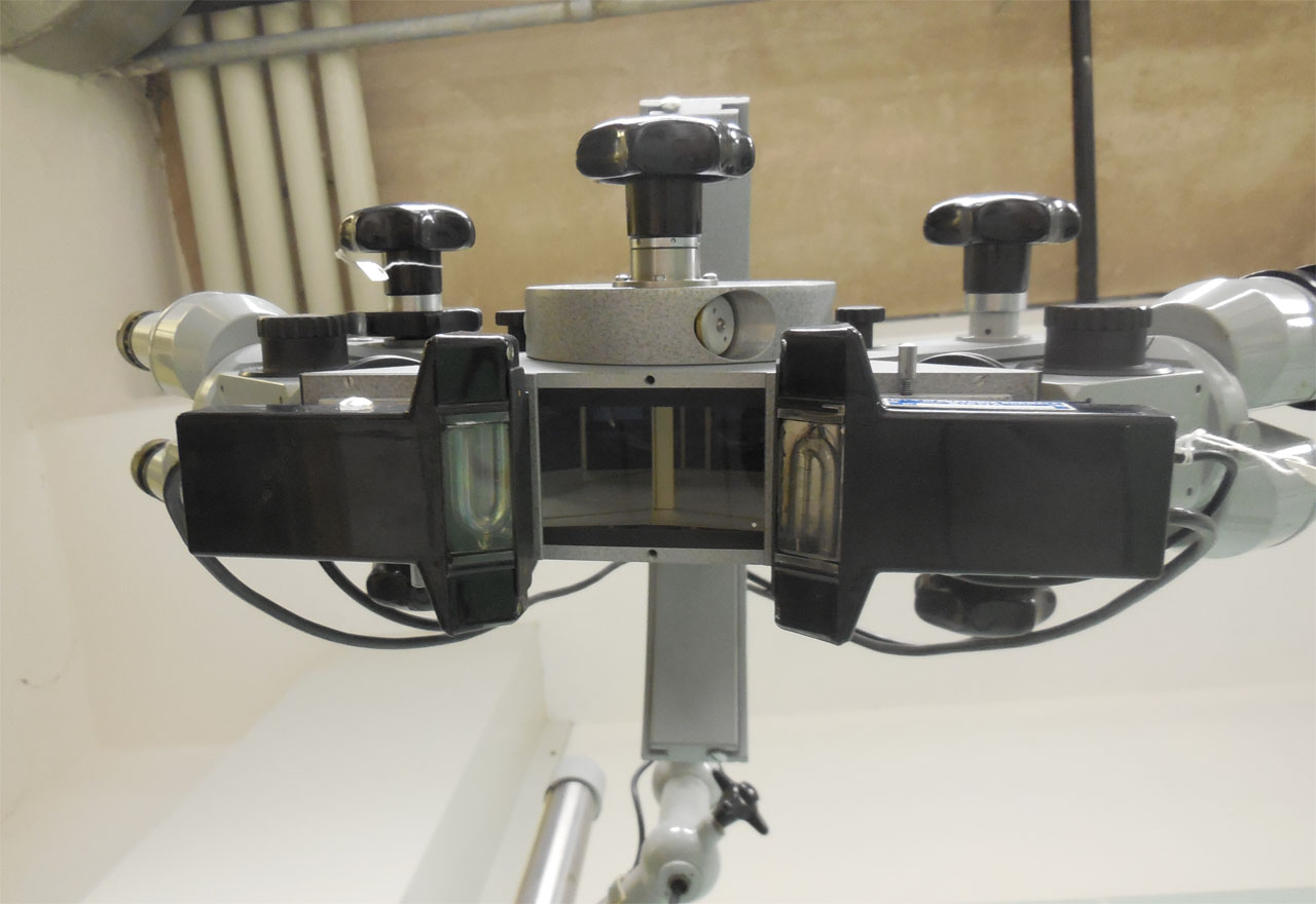 dispositivo fotografico, per diplascopio (sec. XX)