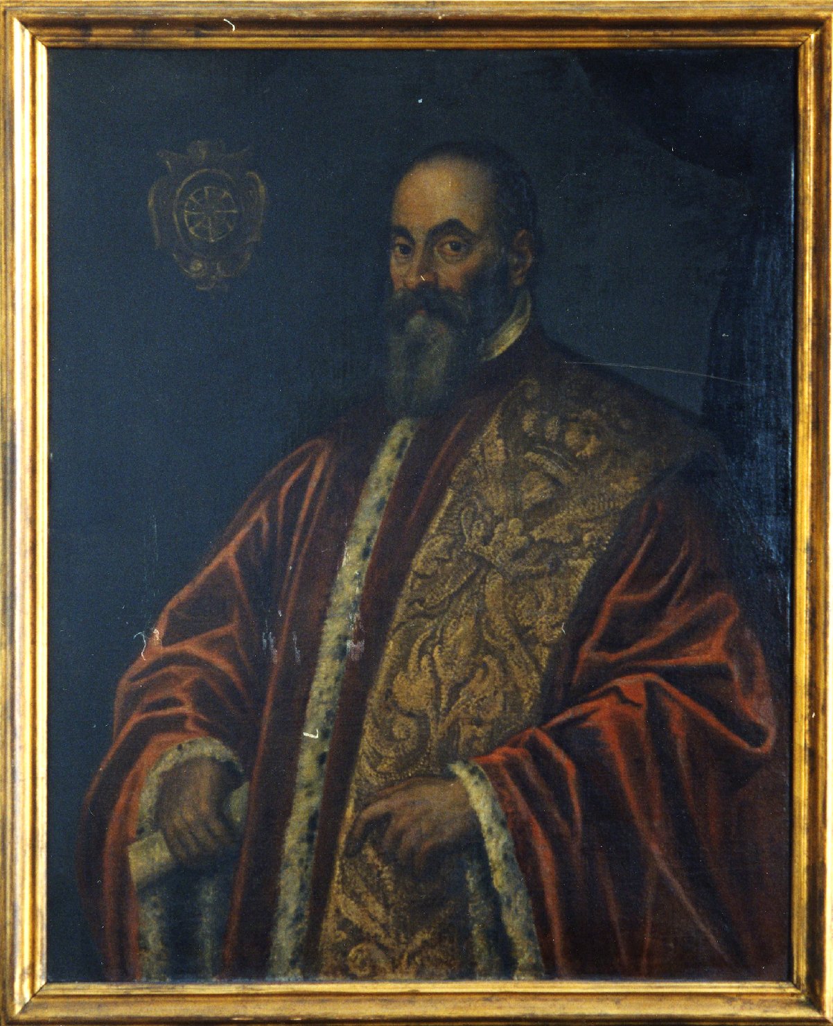 ritratto di Marco Molin, ritratto d'uomo (dipinto, opera isolata) di Robusti Domenico detto Domenico Tintoretto (secc. XVI/ XVII)