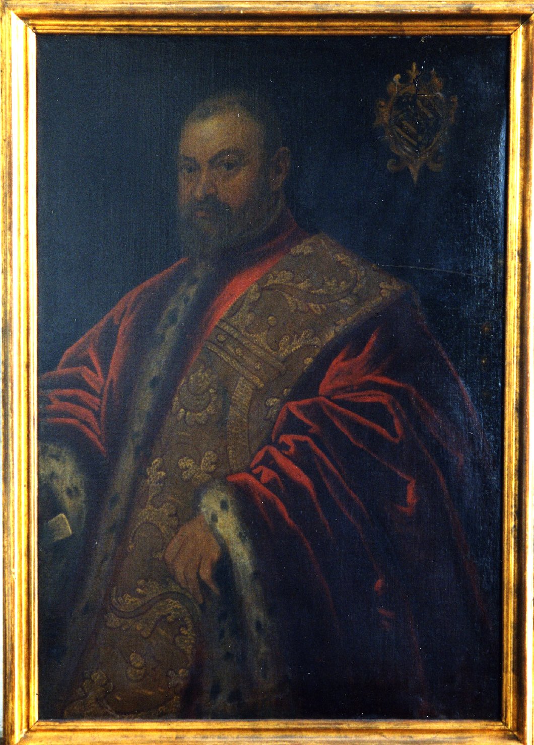ritratto di Lorenzo Contarini, ritratto d'uomo (dipinto, opera isolata) di Robusti Domenico detto Domenico Tintoretto (secc. XVI/ XVII)
