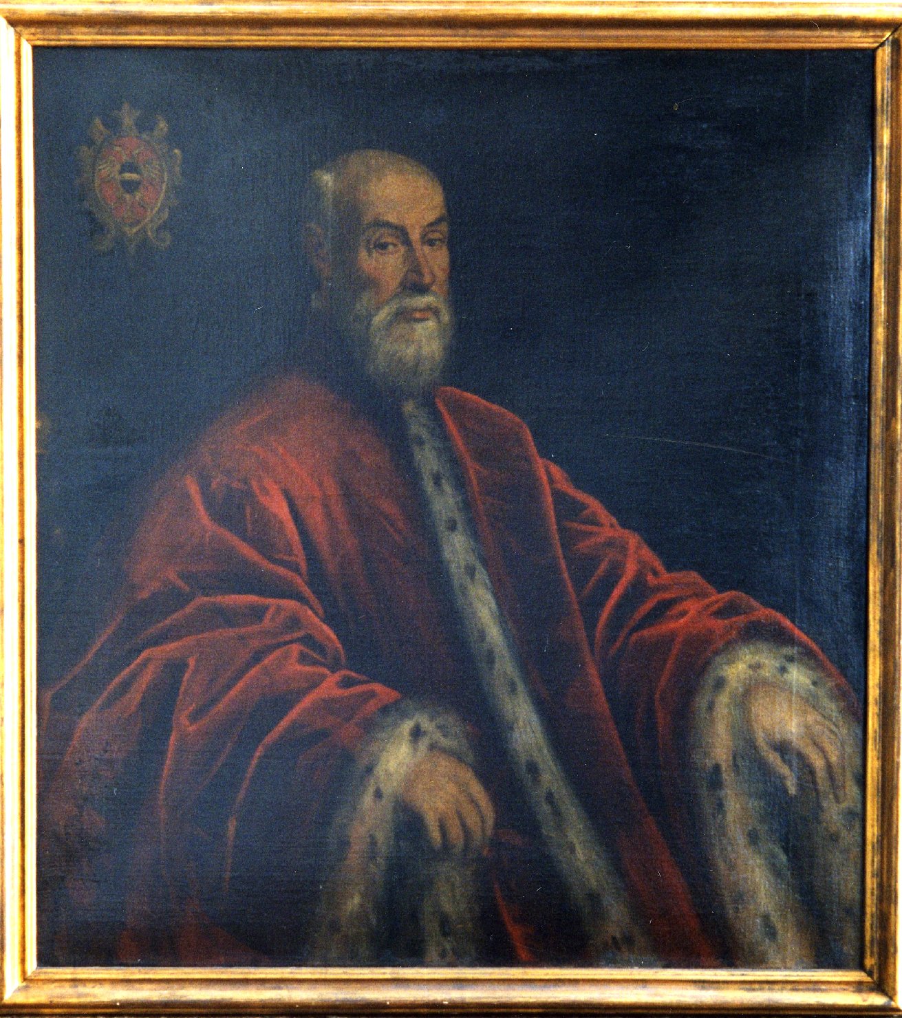 ritratto di Girolamo Giustinian, ritratto d'uomo (dipinto, opera isolata) di Robusti Domenico detto Domenico Tintoretto (secc. XVI/ XVII)