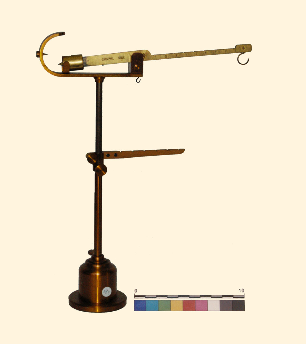 Bilancia idrostatica di Westphal-Mohr, G.Westphal Celle, di Westphal-Mohr, G.Westphal Celle, Galileo - Hellige n. 84003 (1935)