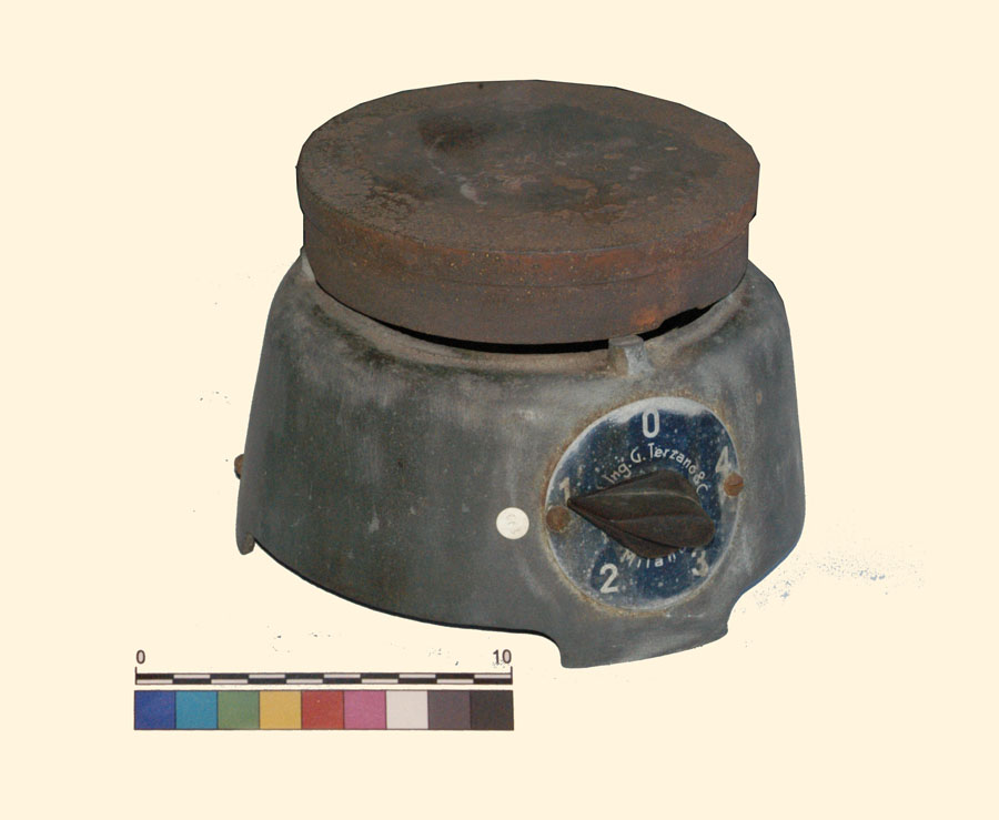 fornetto elettrico, Fornello elettrico, Ing. G.Terzano & C (1942)