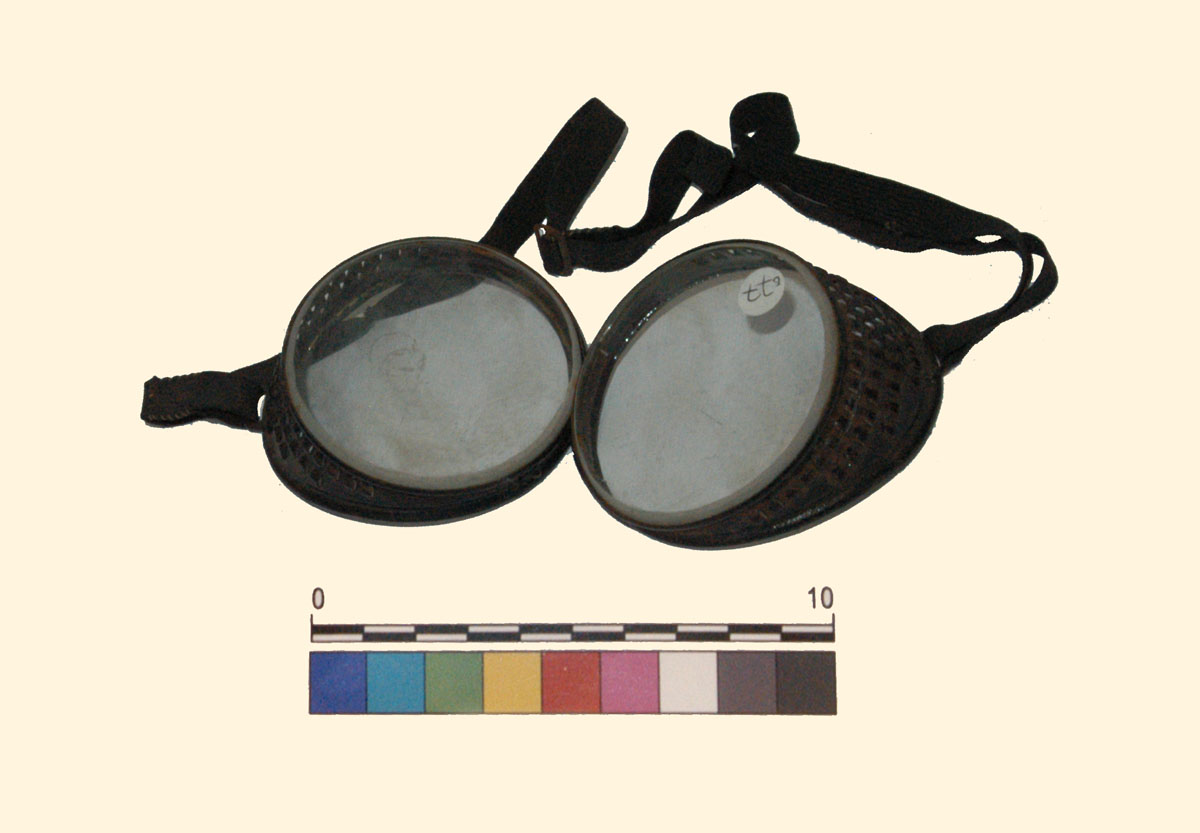 occhiali, Occhiali di sicurezza (1930)