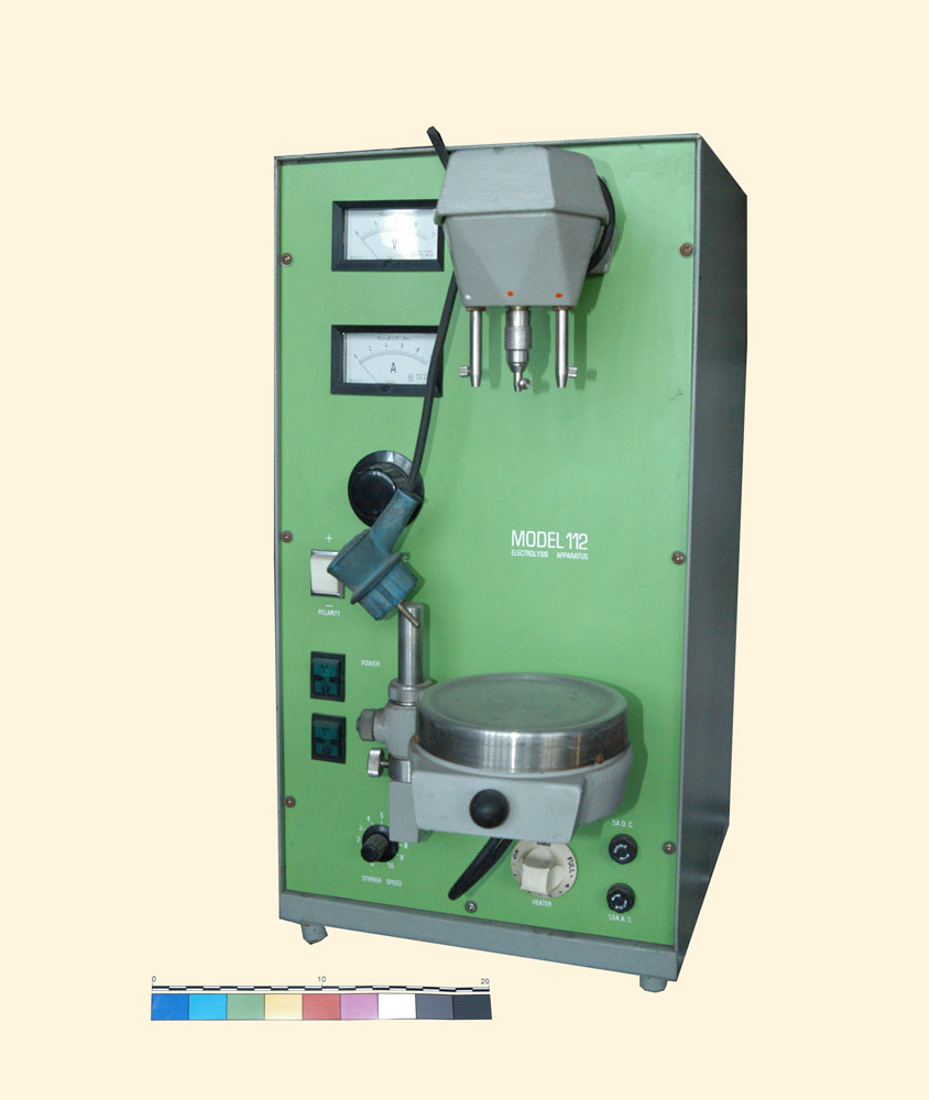 apparato, Apparato per l’elettrolisi (XX secolo)