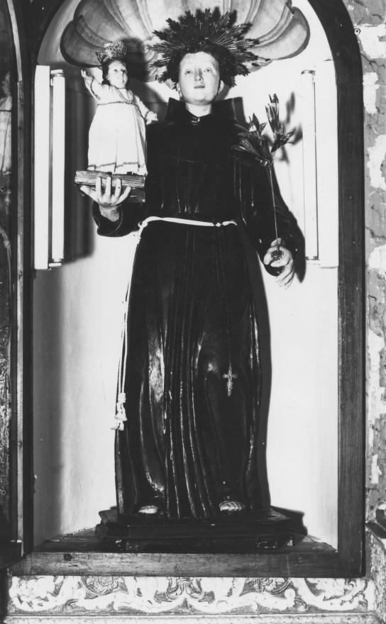 aureola di statua - bottega Italia meridionale (sec. XIX)