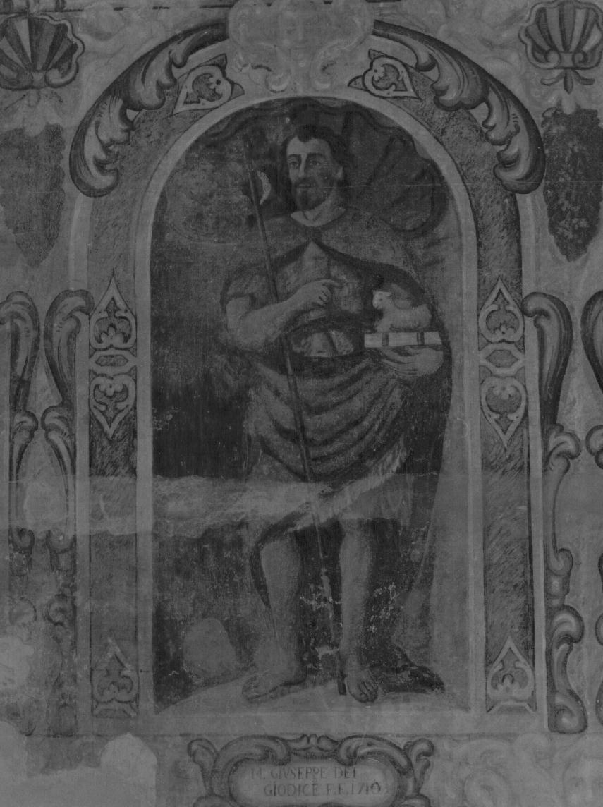 San Giovanni Battista (dipinto, elemento d'insieme) - ambito lucano (sec. XVIII, sec. XVIII)