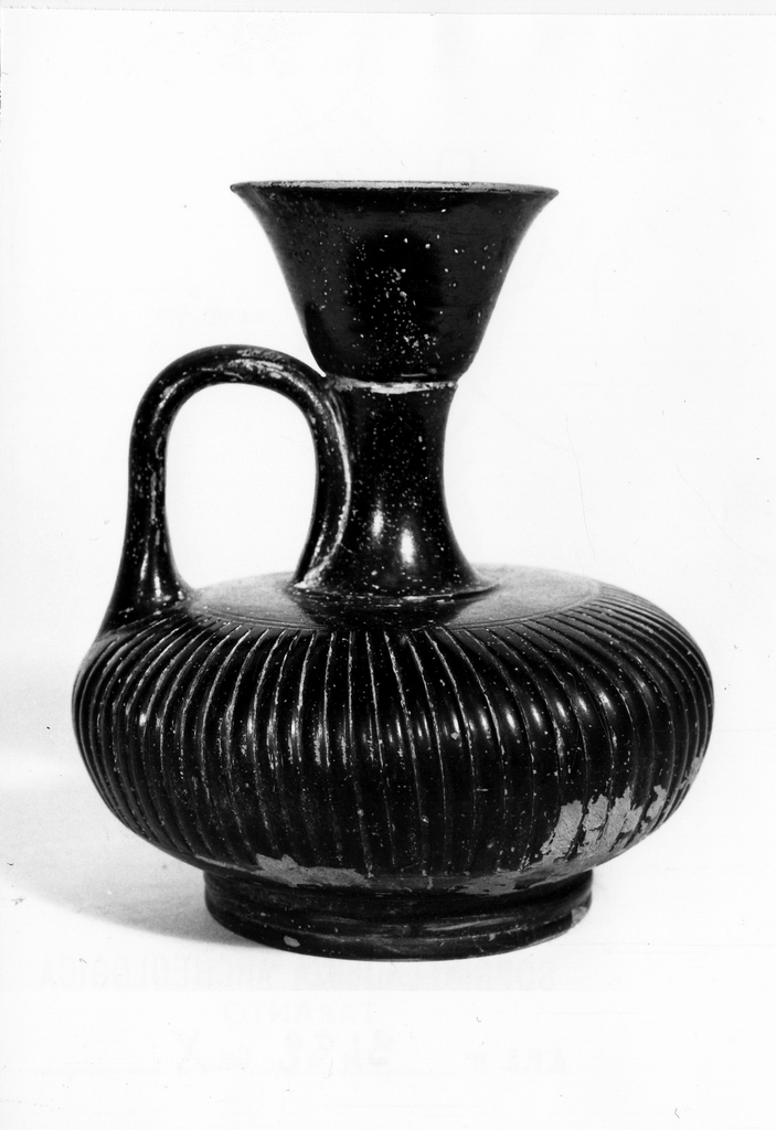 lekythos aryballica - produzione italiota (sec. V a.C)