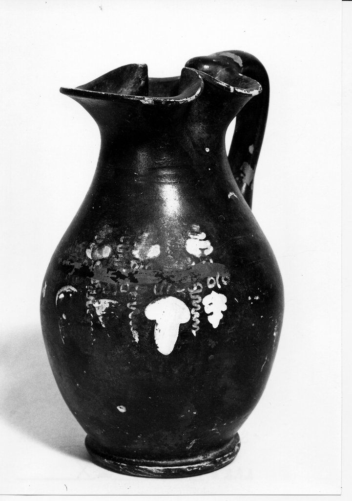 oinochoe a bocca trilobata - fabbrica locale (fine sec. IV a.C)